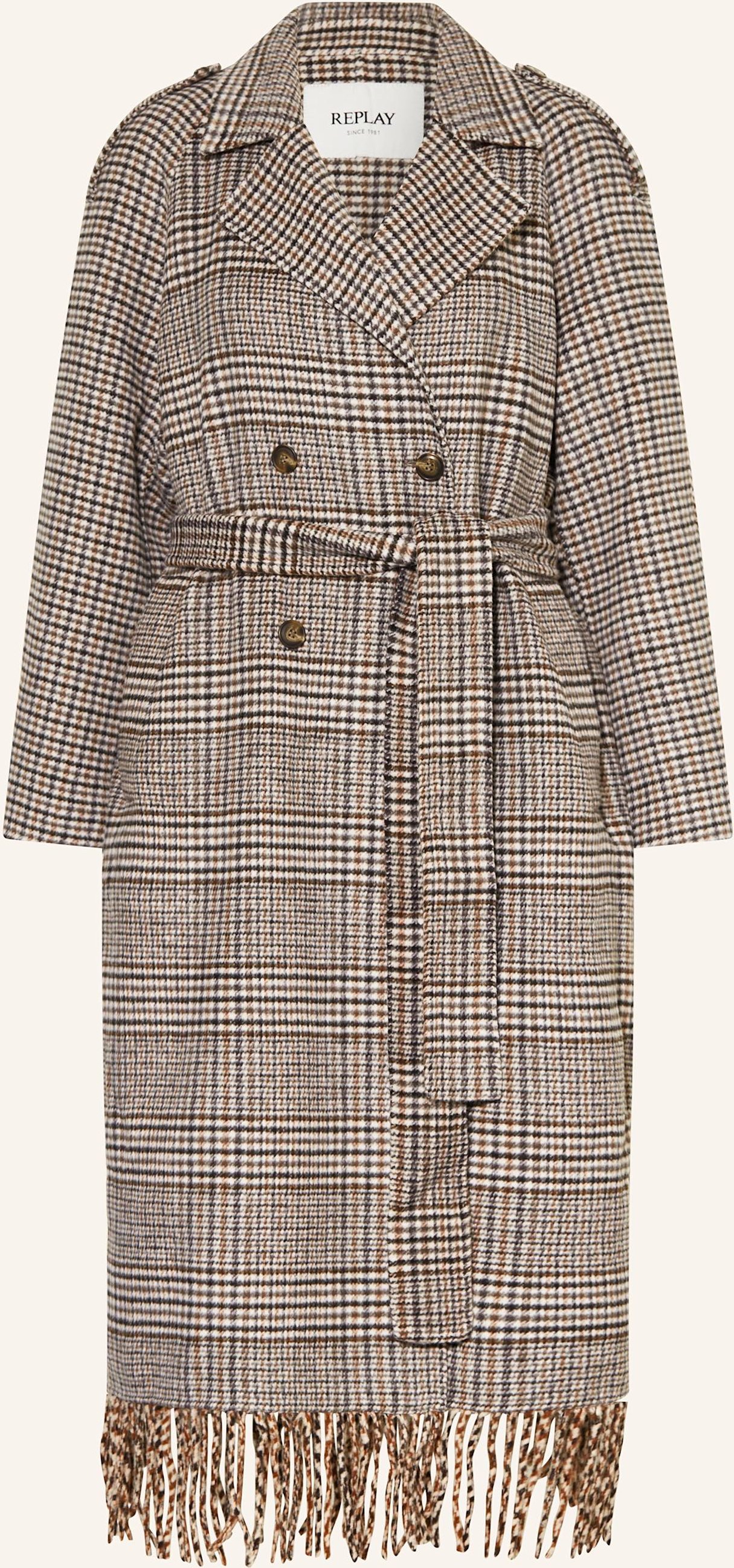 Replay Trenchcoat beige