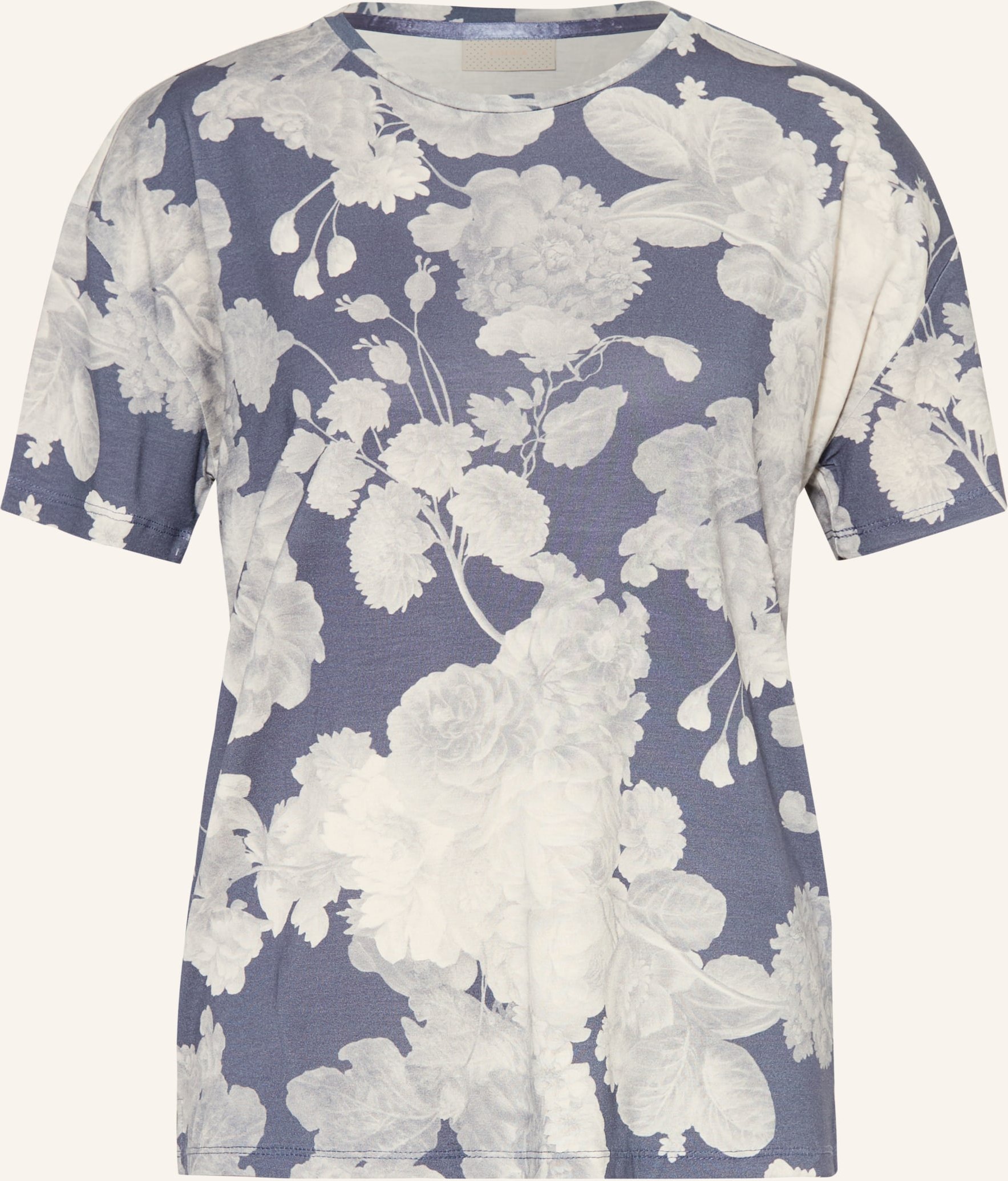 Essenza Schlafshirt Denna Eunice blau