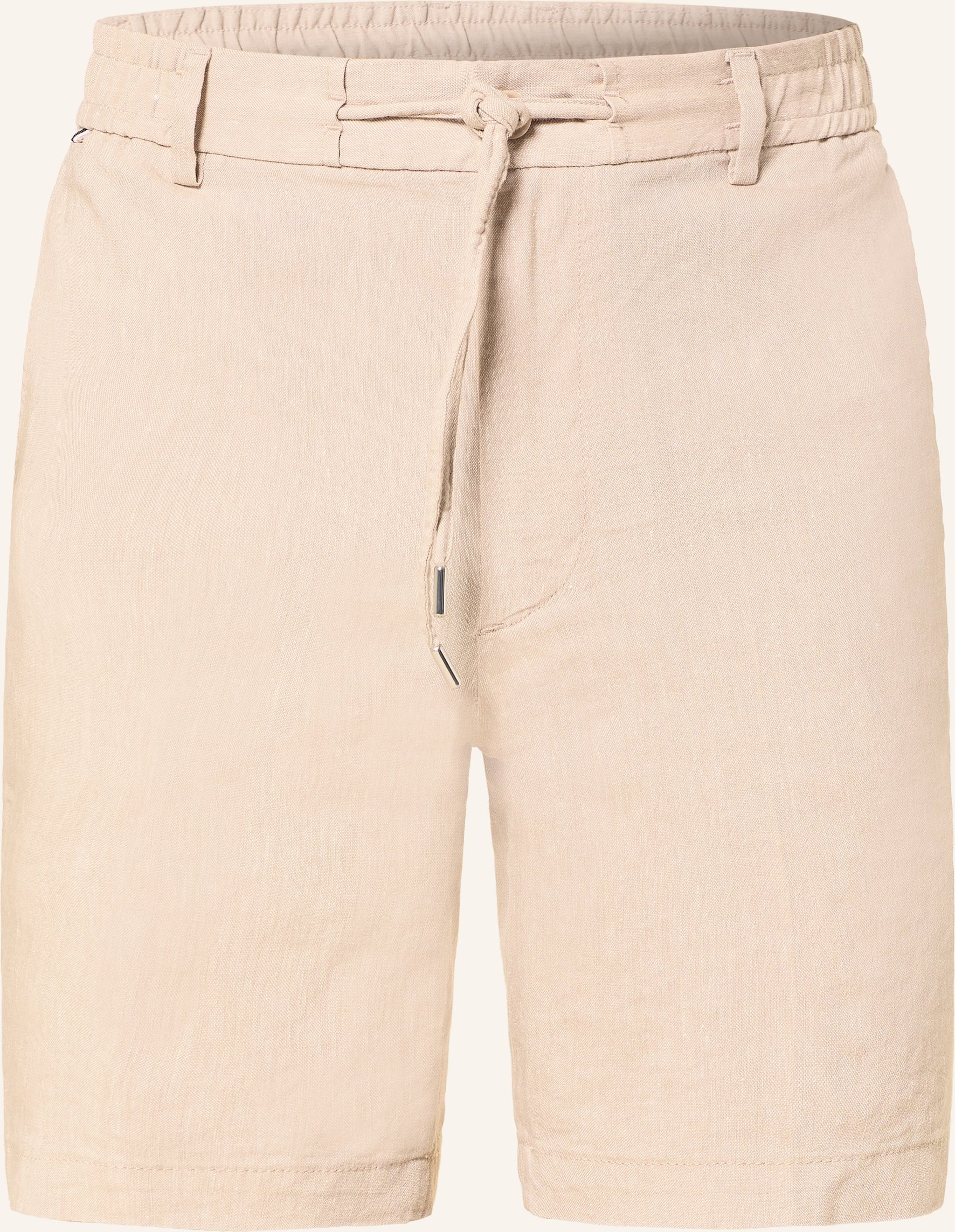 Boss Shorts Kane Mit Leinen beige