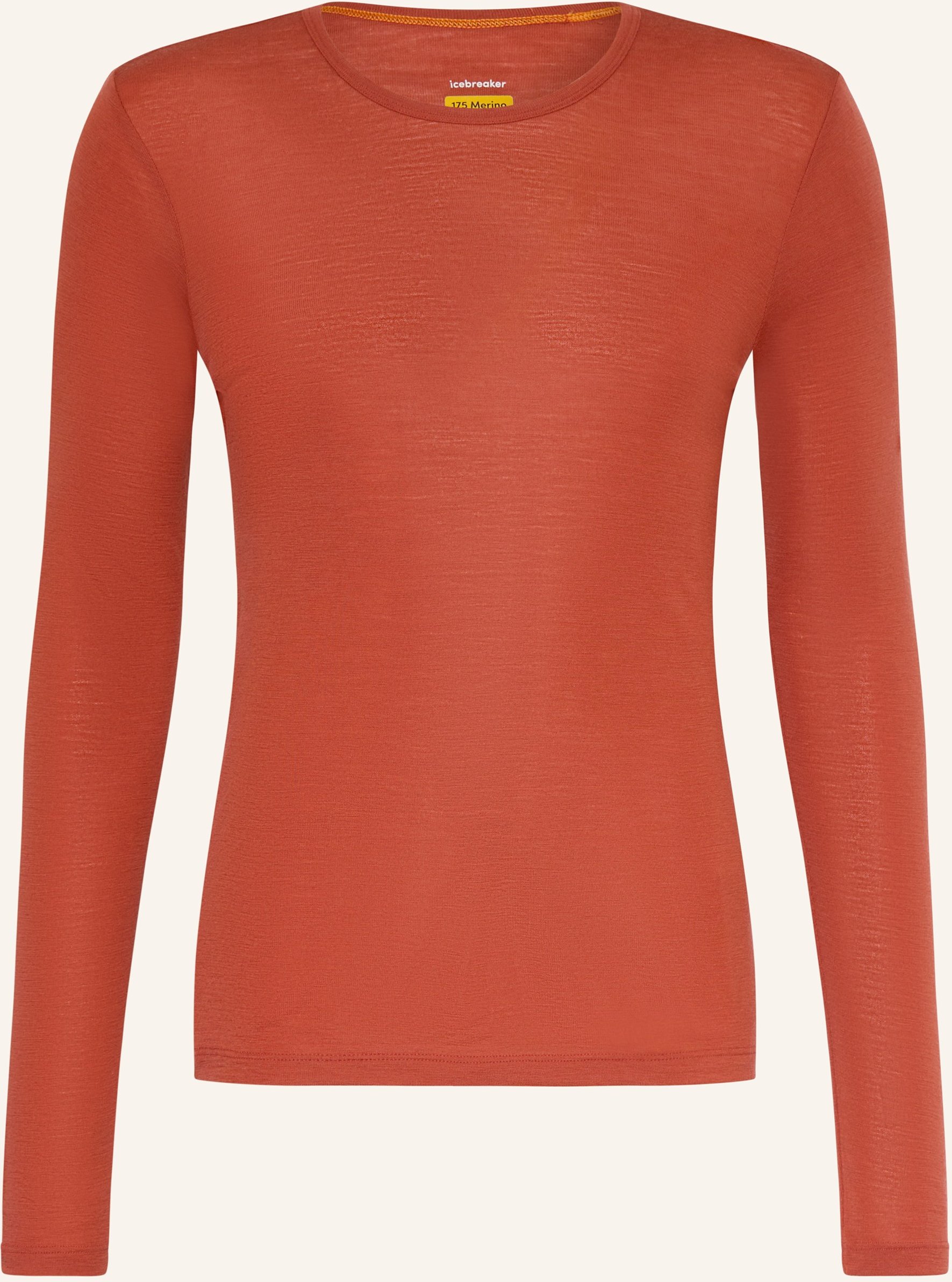 Icebreaker Funktionswäsche-Shirt 175 Everyday Aus Merinowolle braun