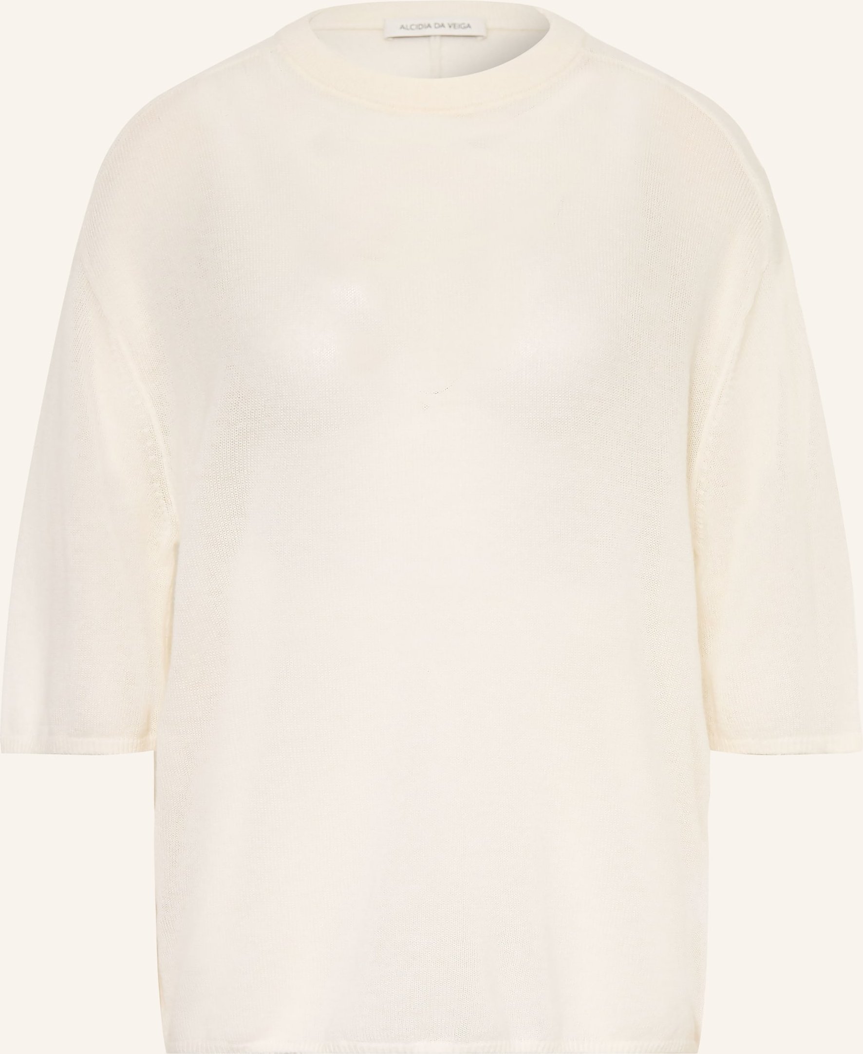 Alcidia Da Veiga Strickshirt Aus Cashmere beige