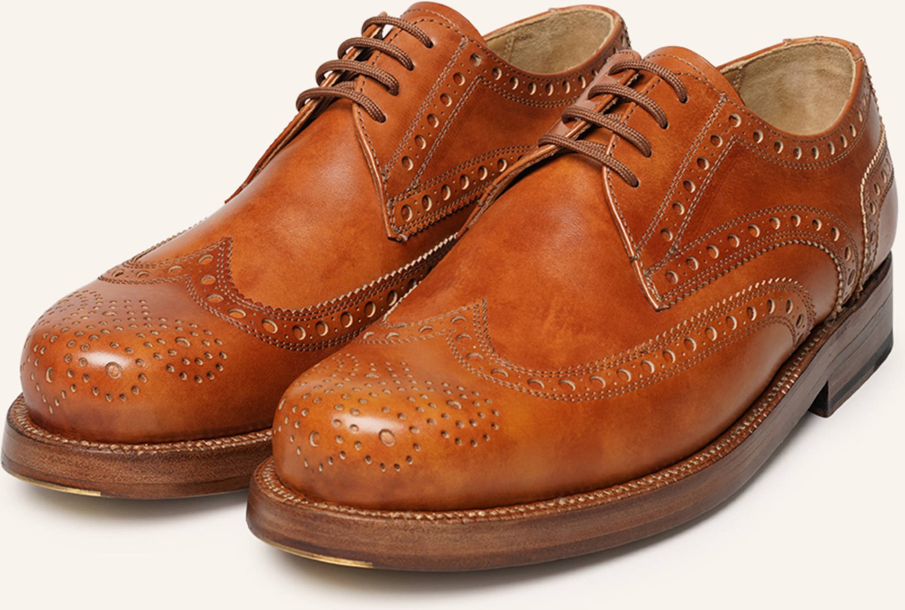 Heinrich Dinkelacker Schnürer Rio Full-Brogue Tc braun