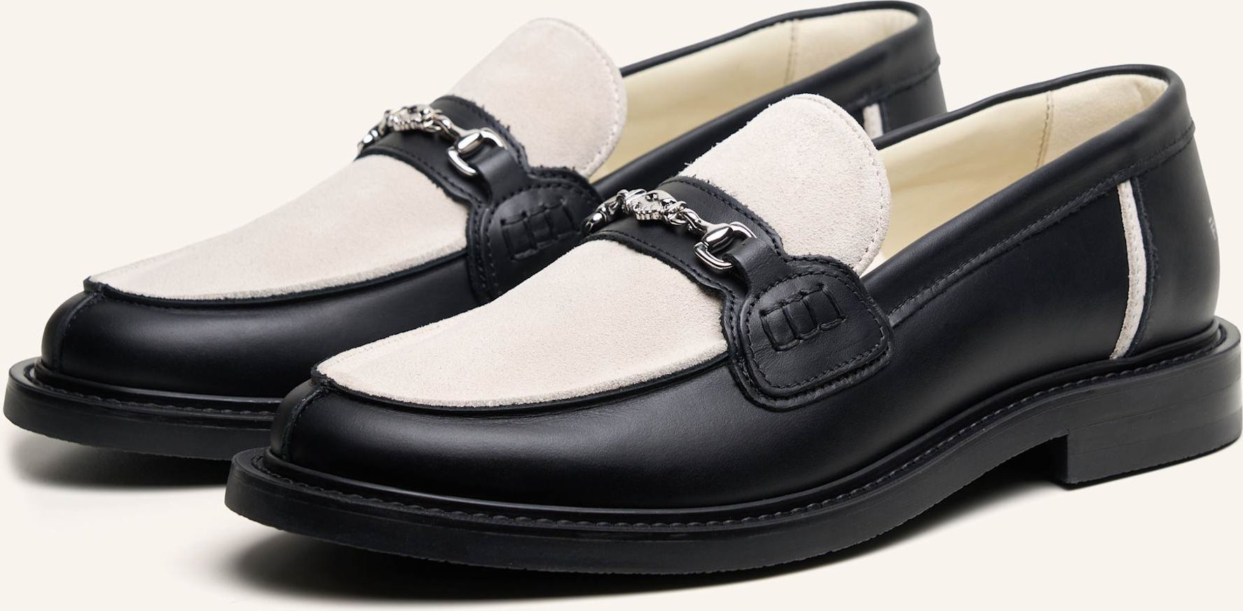 Filling Pieces Slipper Hazy weiss