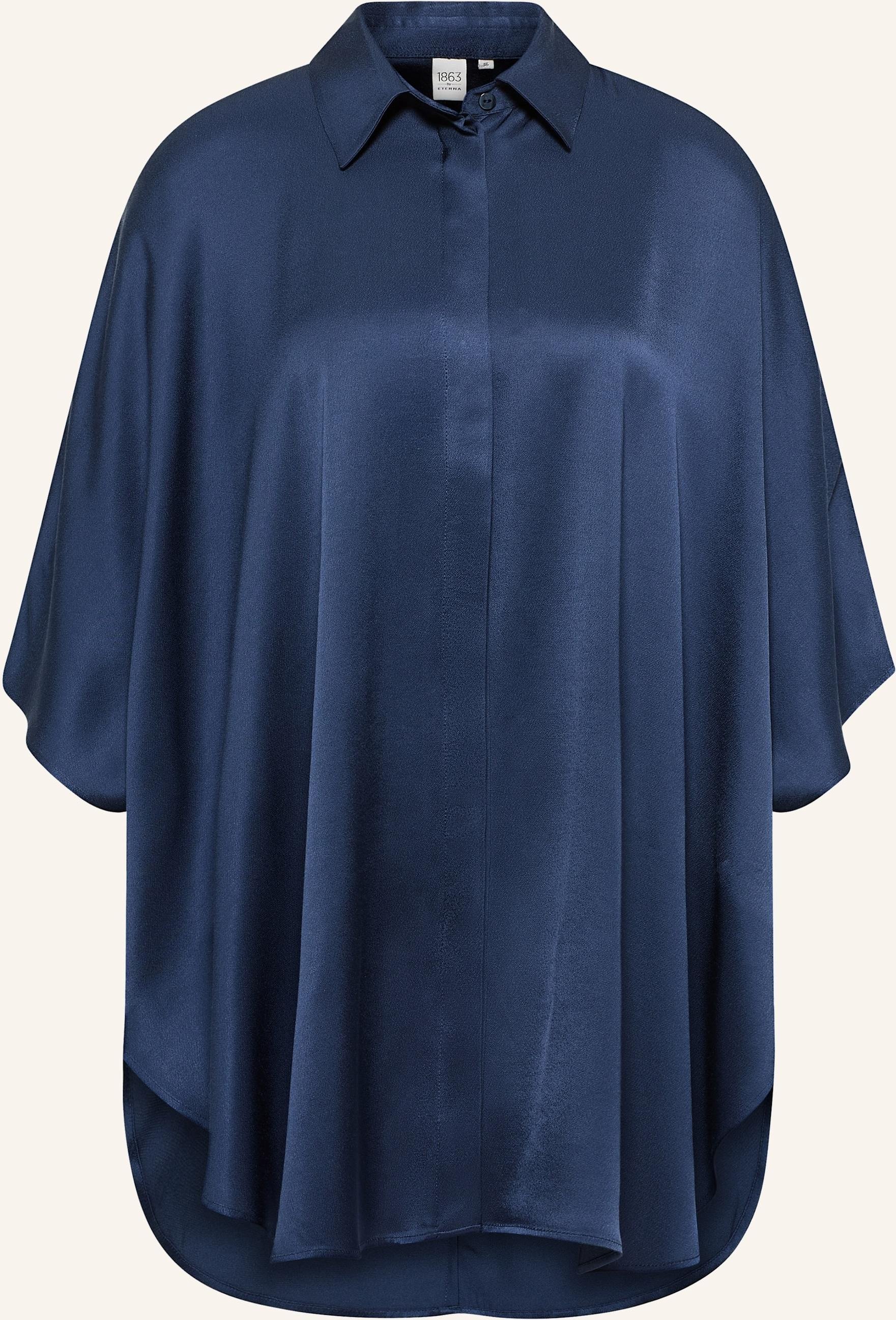 Thumbnail - 1863 By Eterna Bluse Oversize Fit blau