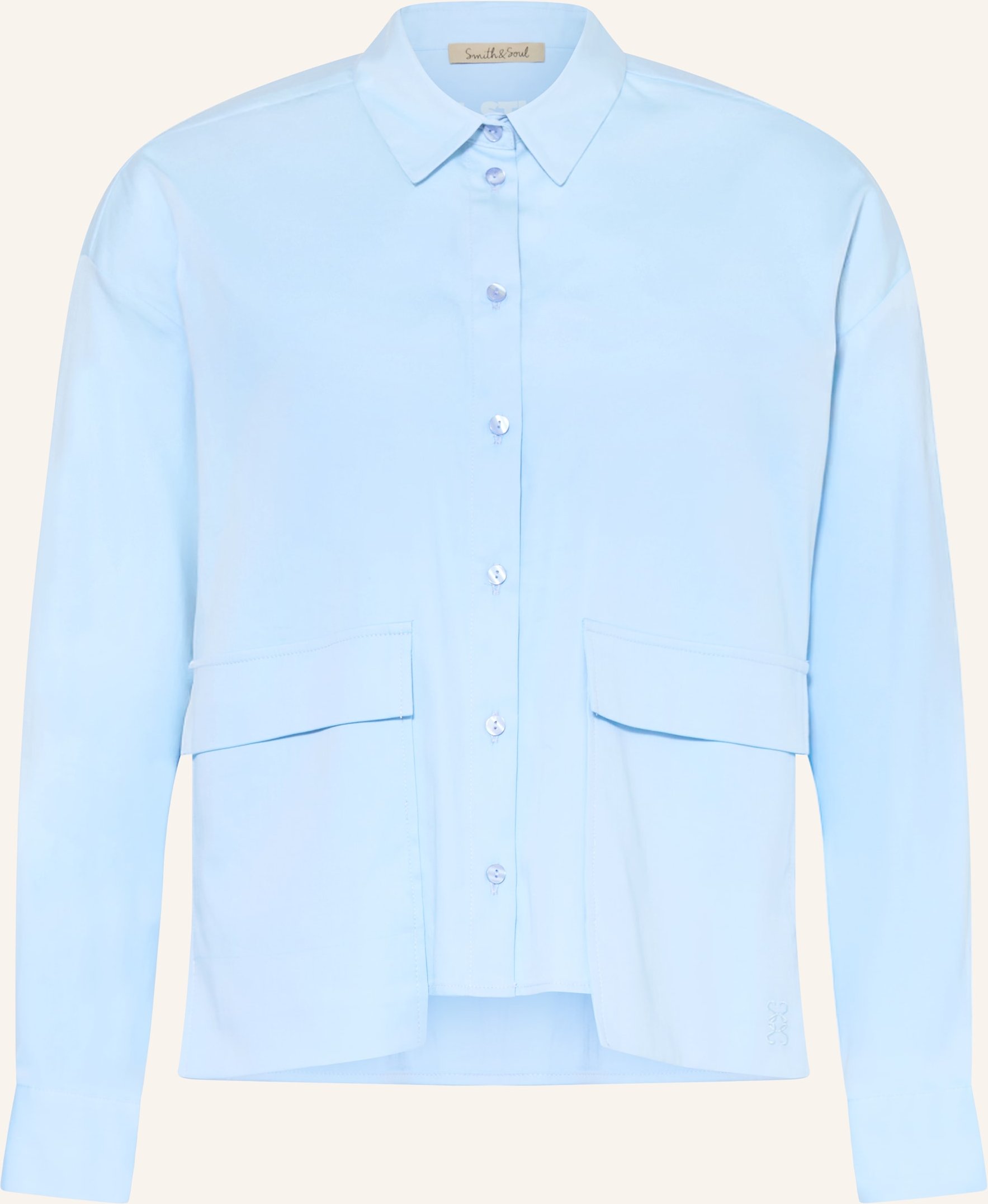 Smith & Soul Hemdbluse blau