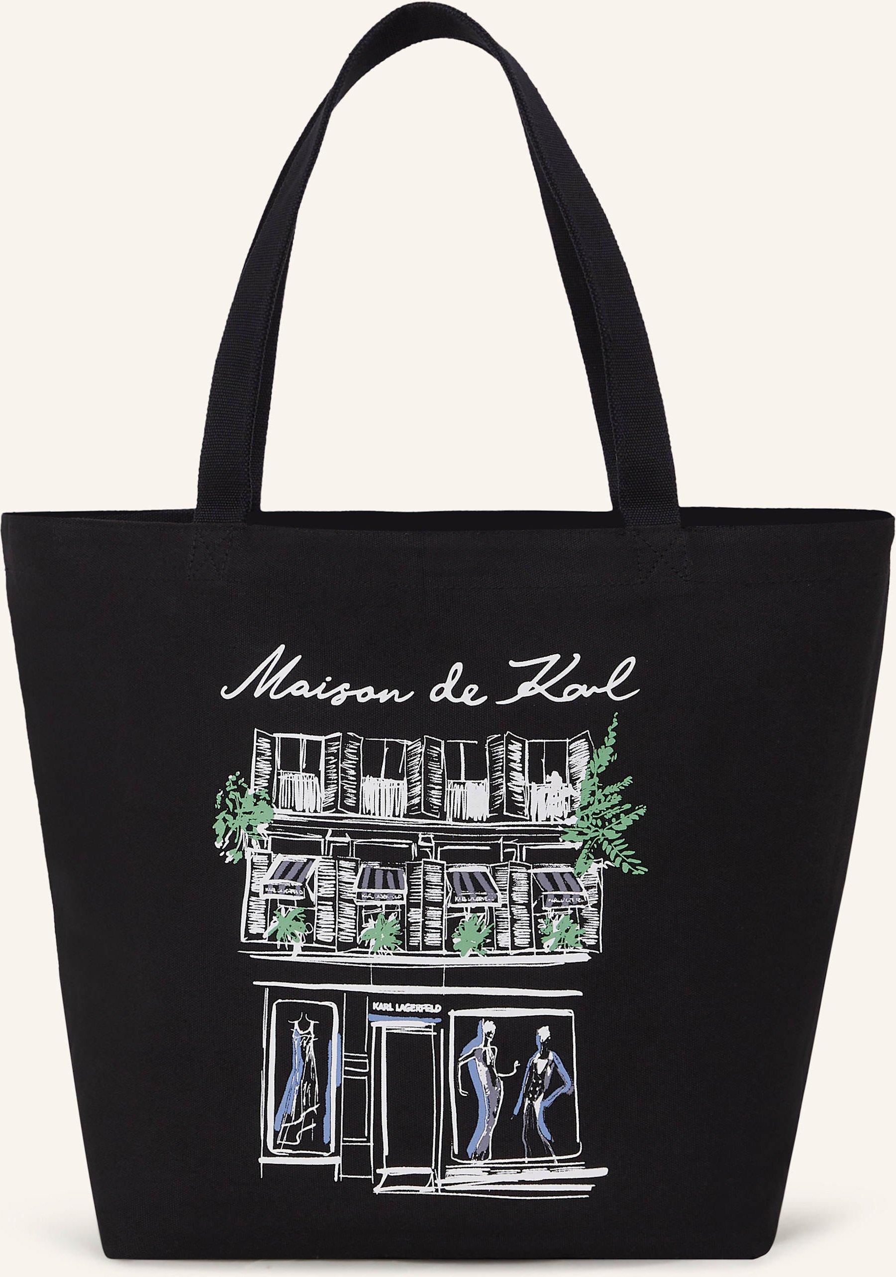 Karl Lagerfeld Shopper schwarz