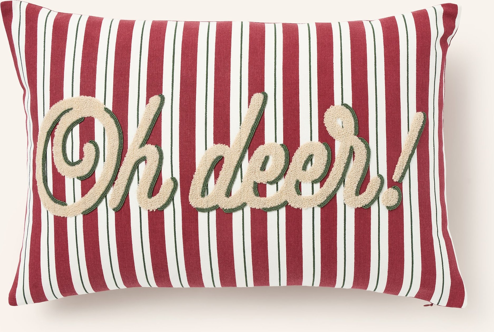 Westwing Collection Dekokissenhülle Talvi rot