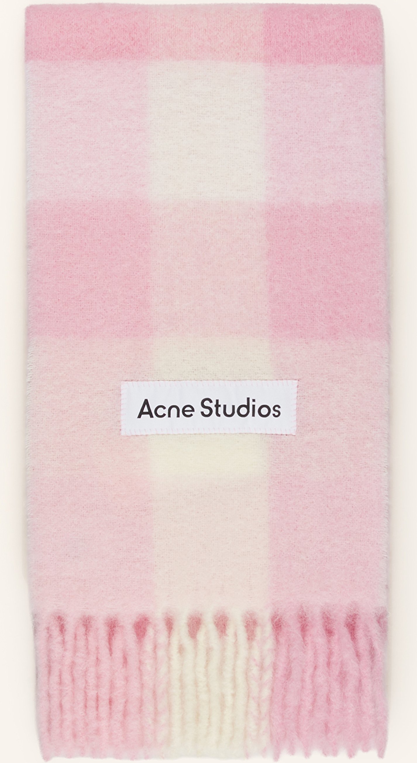 Acne Studios Schal Mit Alpaka pink