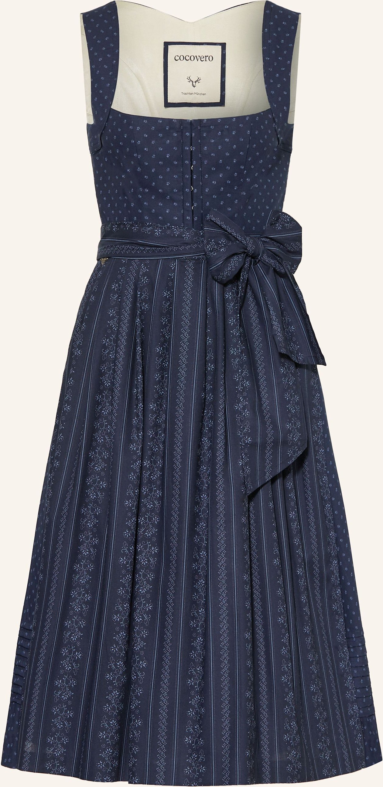 Thumbnail - Cocovero Dirndl Hermine blau