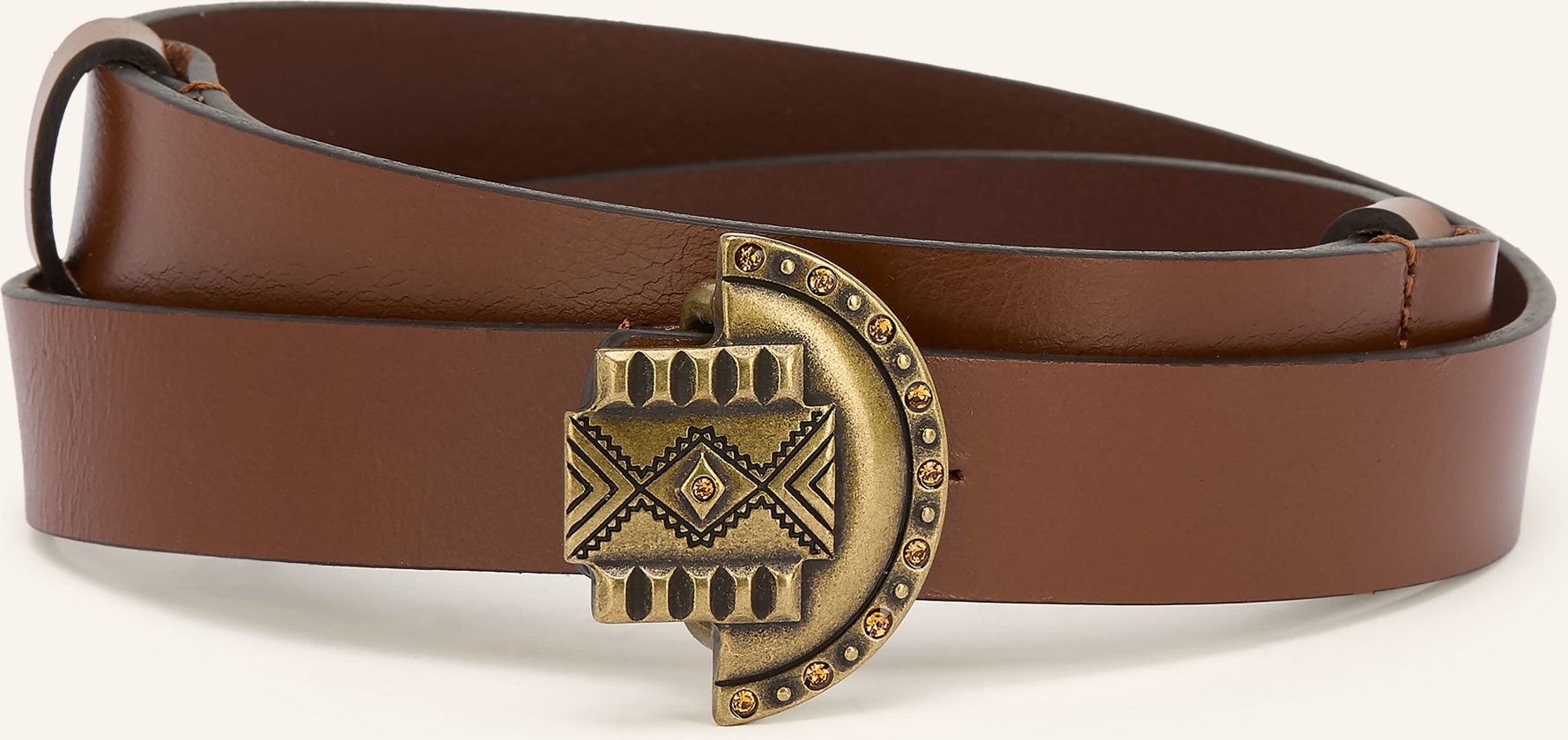 Ba&Sh Ledergürtel Beslie braun