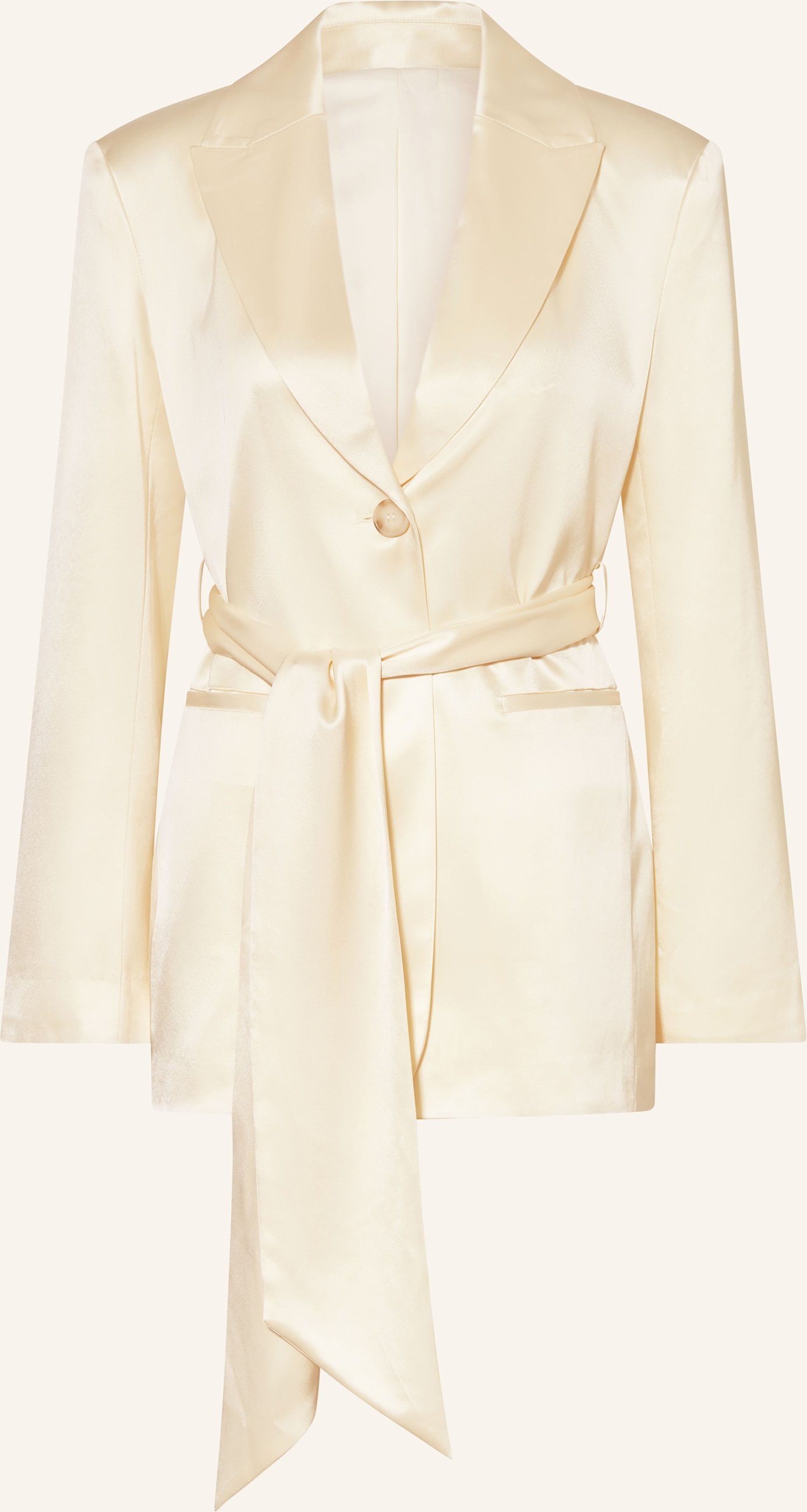 Malina Satinblazer Liz weiss