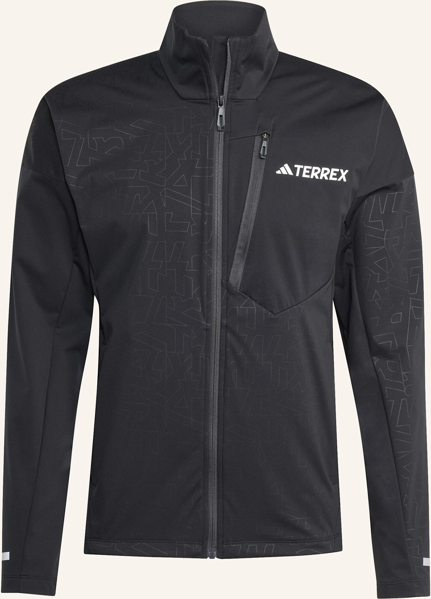Thumbnail - Adidas Terrex Terrex Xperior Cross-Country Ski Softshell Jacke schwarz