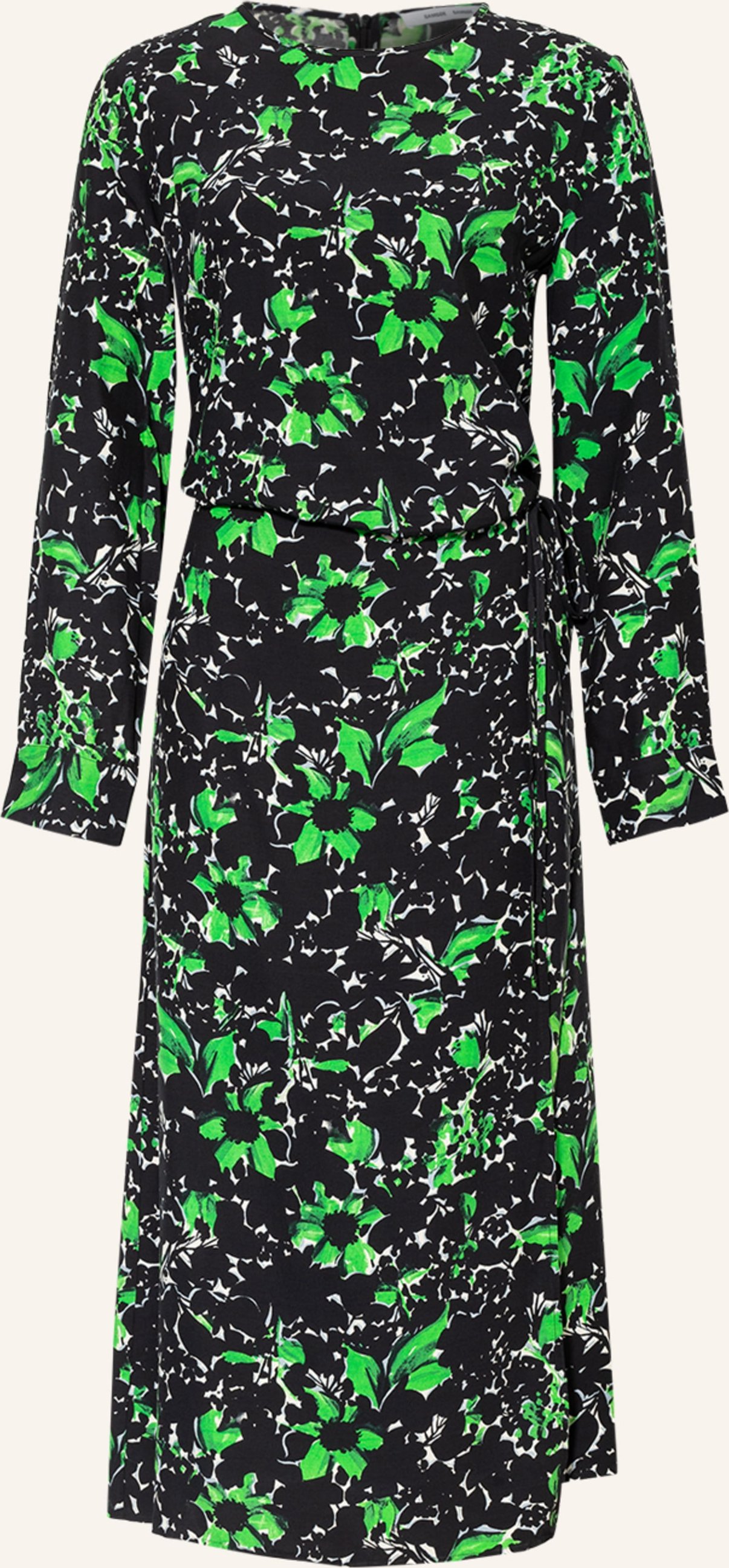 Samsøe  Samsøe Wickelkleid Agneta schwarz
