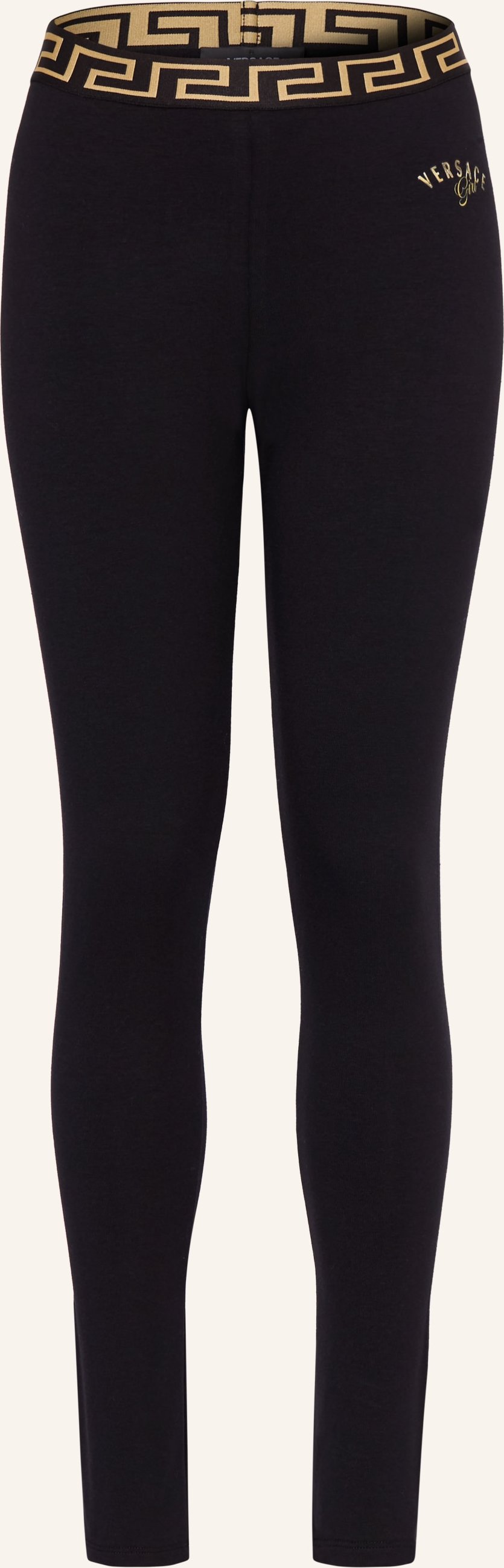 Versace Leggings schwarz