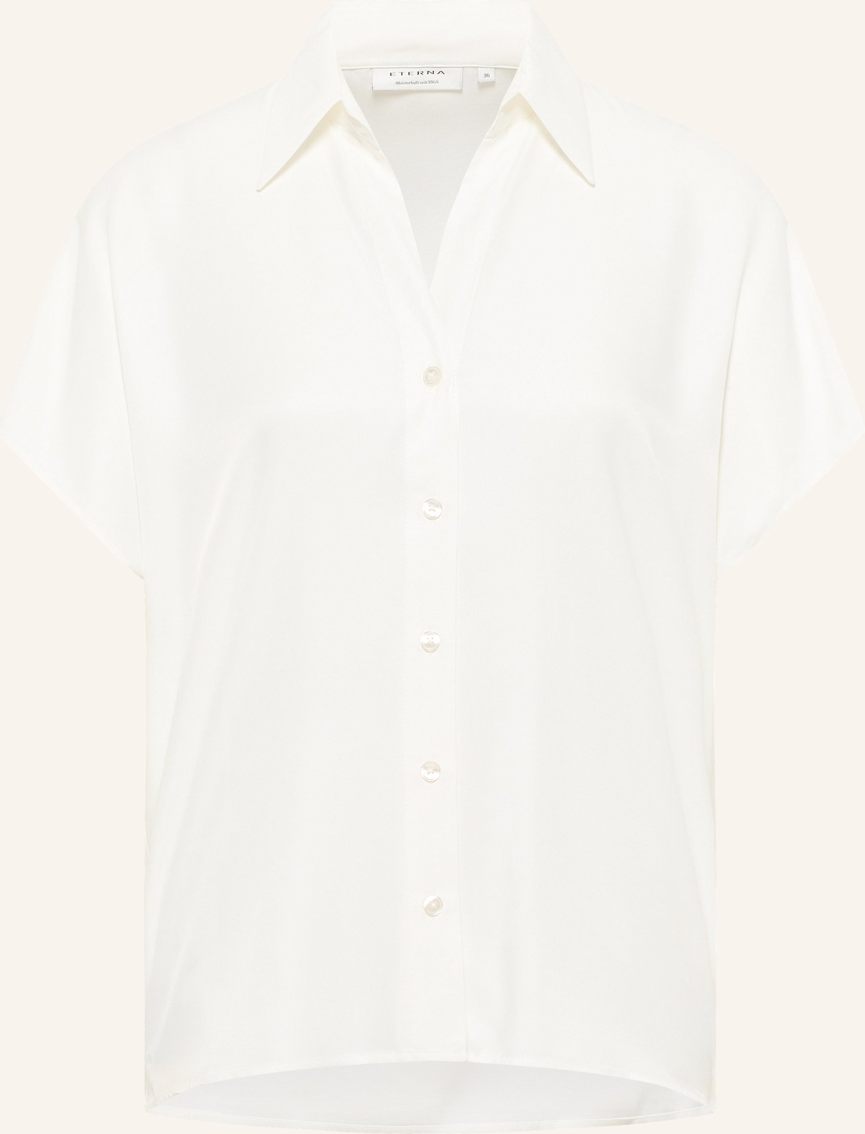 Eterna Bluse Loose Fit weiss
