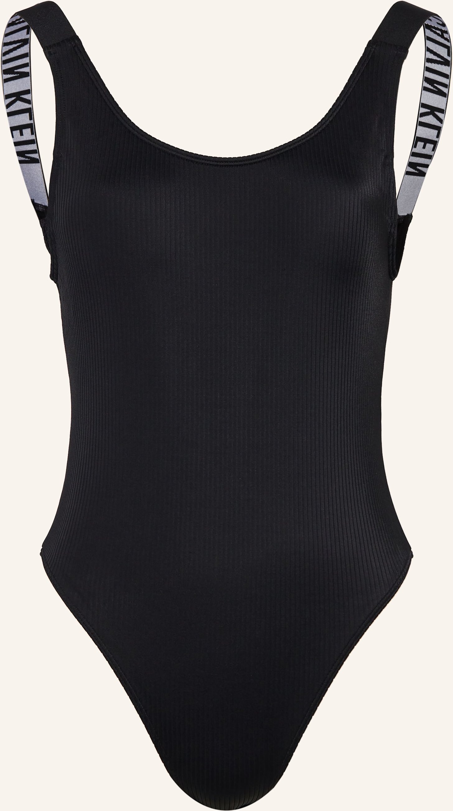 Calvin Klein Badeanzug Intense Power schwarz