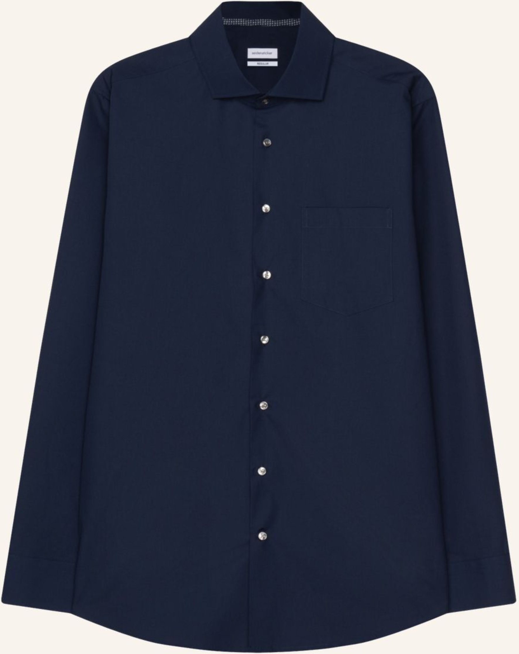 Thumbnail - Seidensticker Business Hemd Regular Fit blau