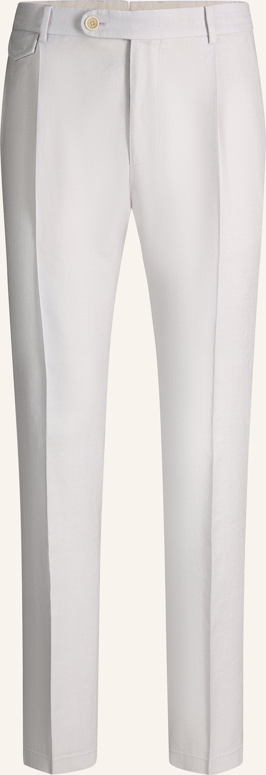 Windsor. Anzughose Silvi Extra Slim Fit Mit Leinen gelb