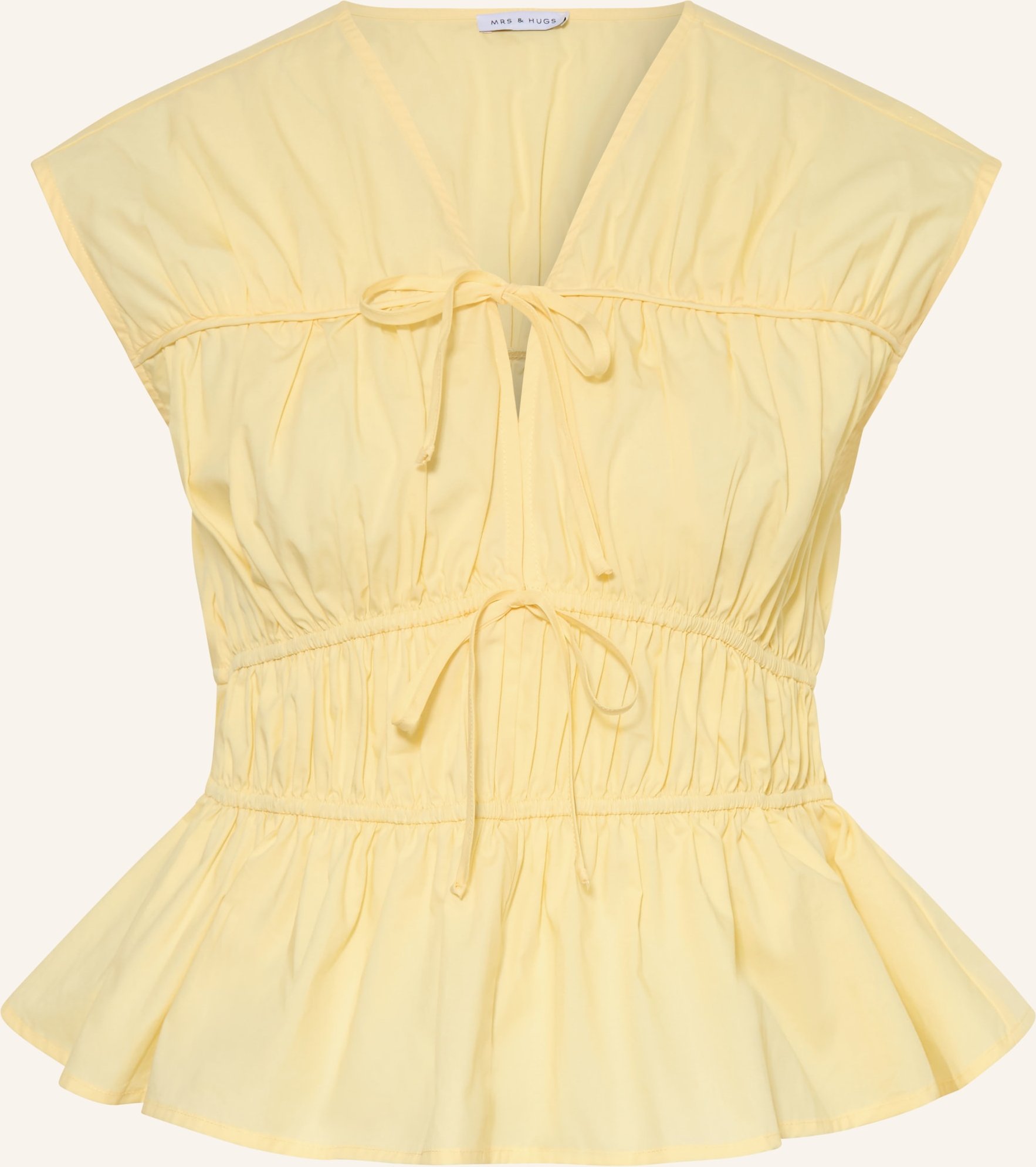 Mrs & Hugs Blusentop gelb