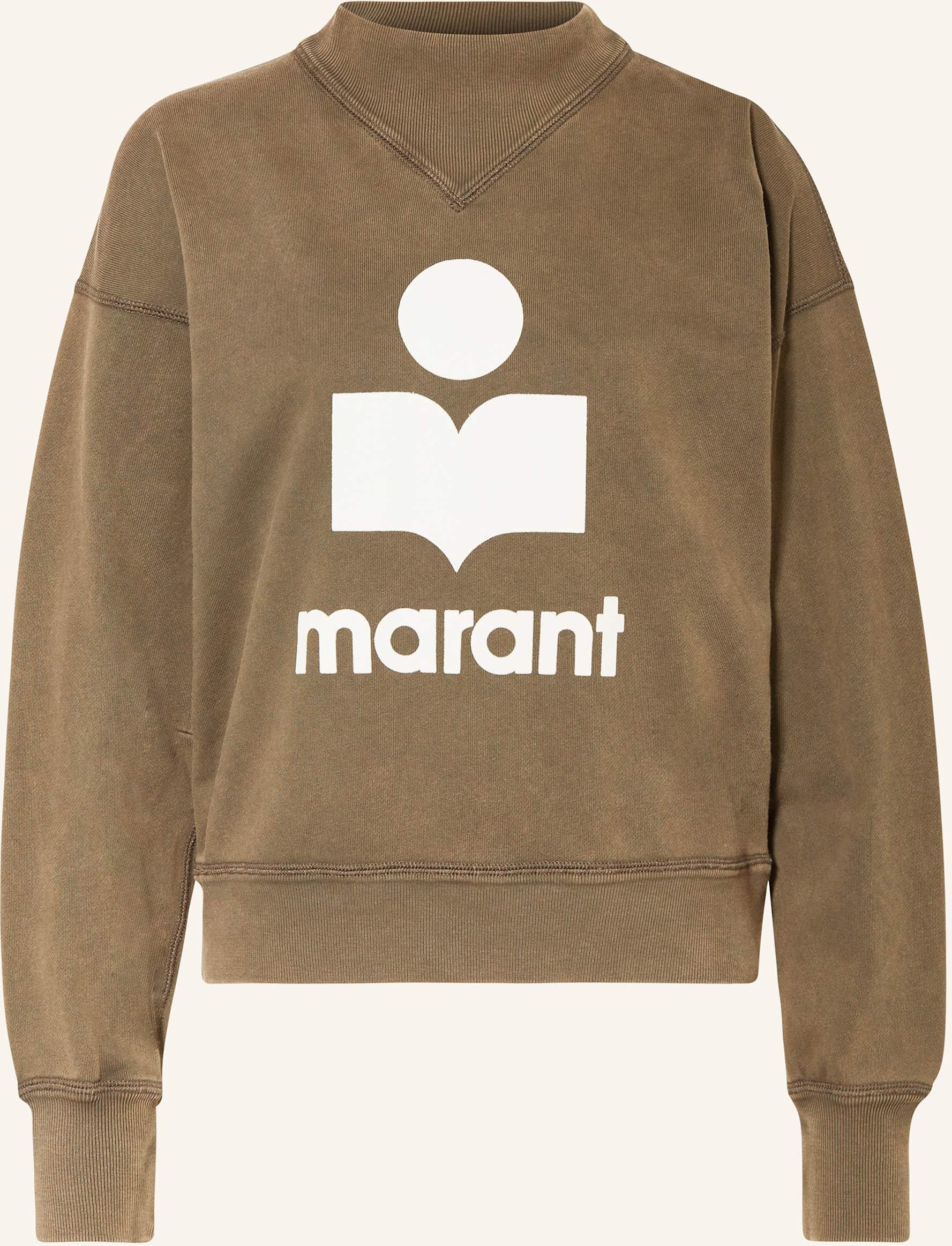 Marant Étoile Sweatshirt Moby-Ga gruen