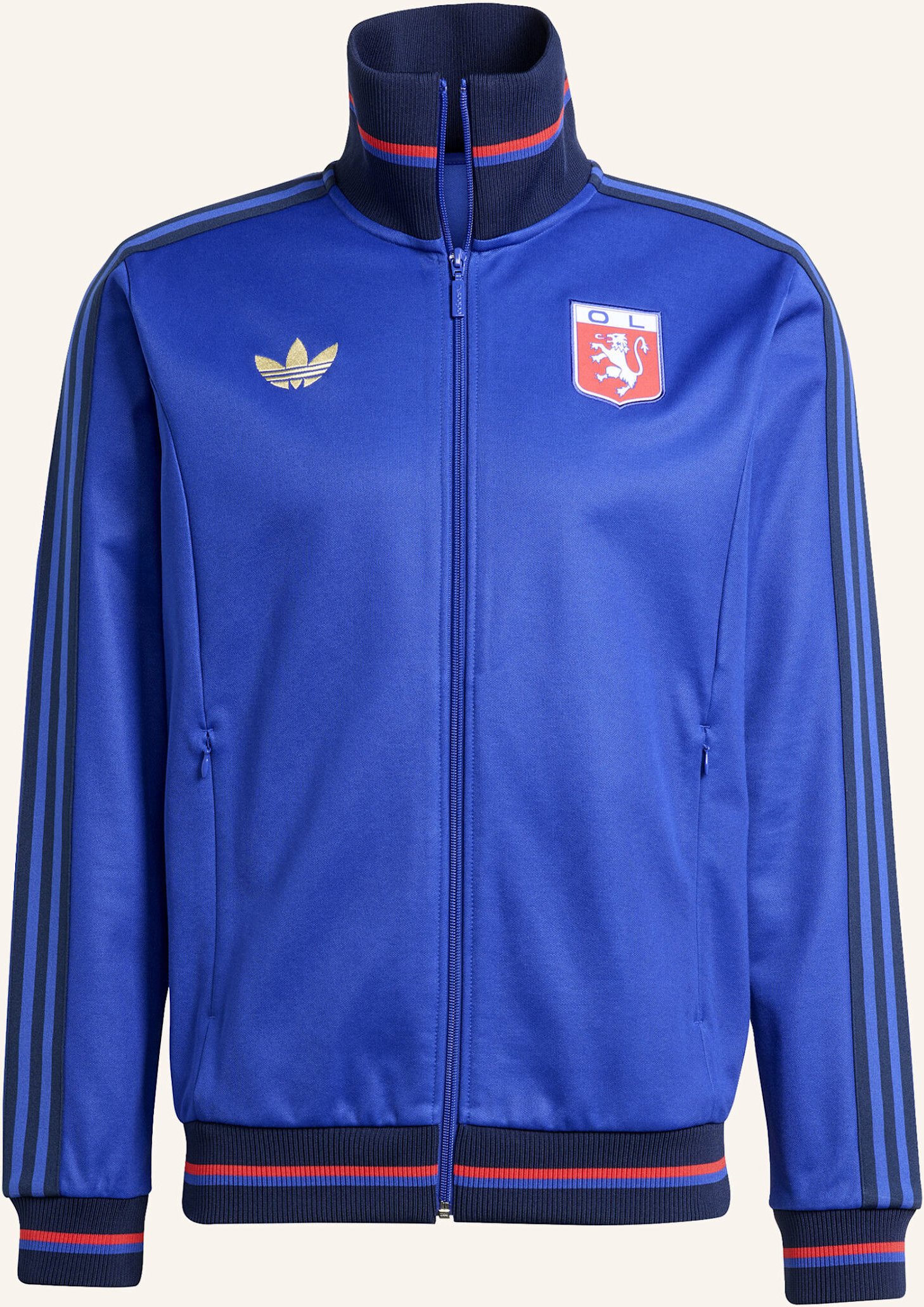 Adidas Originals Olympique Lyon Anniversary Originals Jacke blau