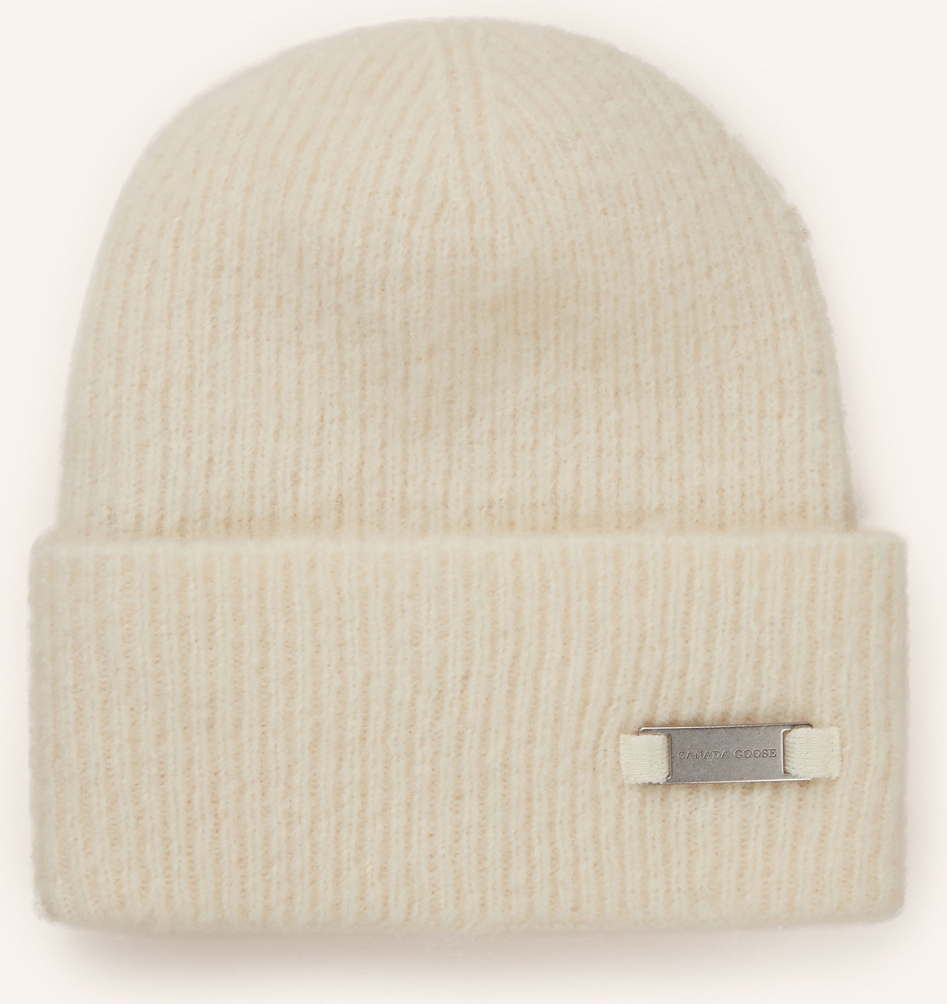 Canada Goose Mütze Mit Alpaka weiss