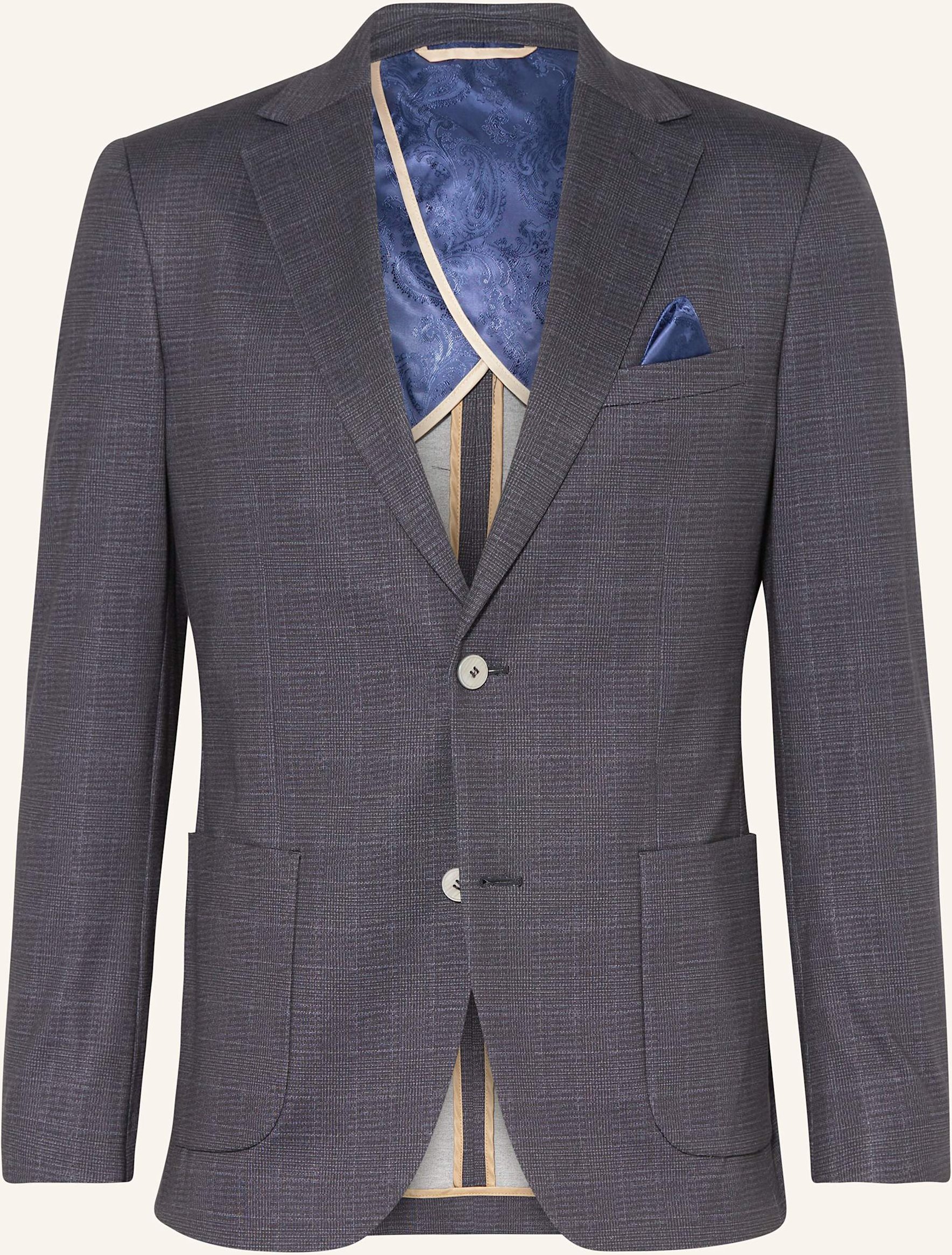 Paul Anzugsakko Slim Fit blau