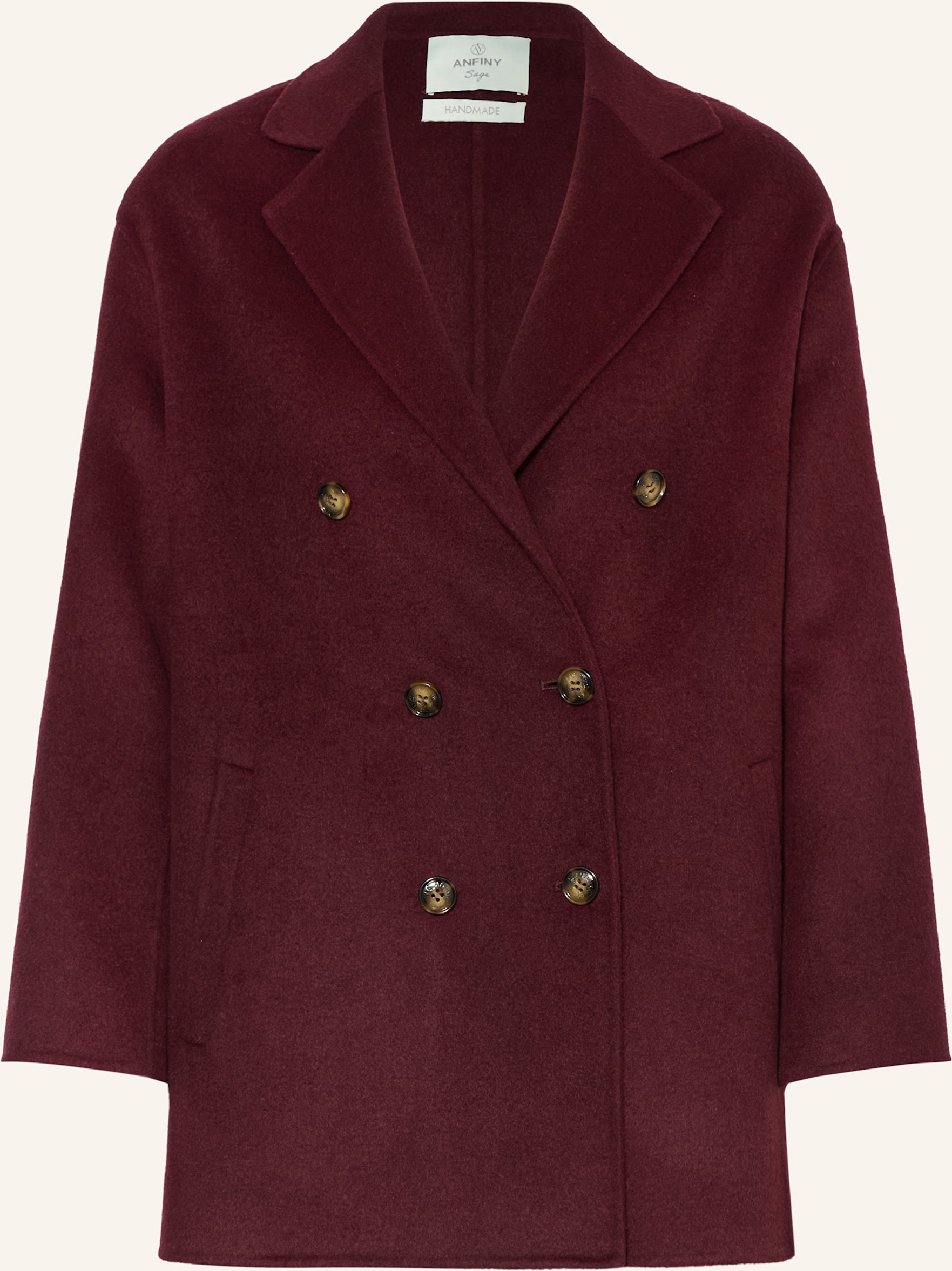 Anfiny Sage Canbanjacke rot