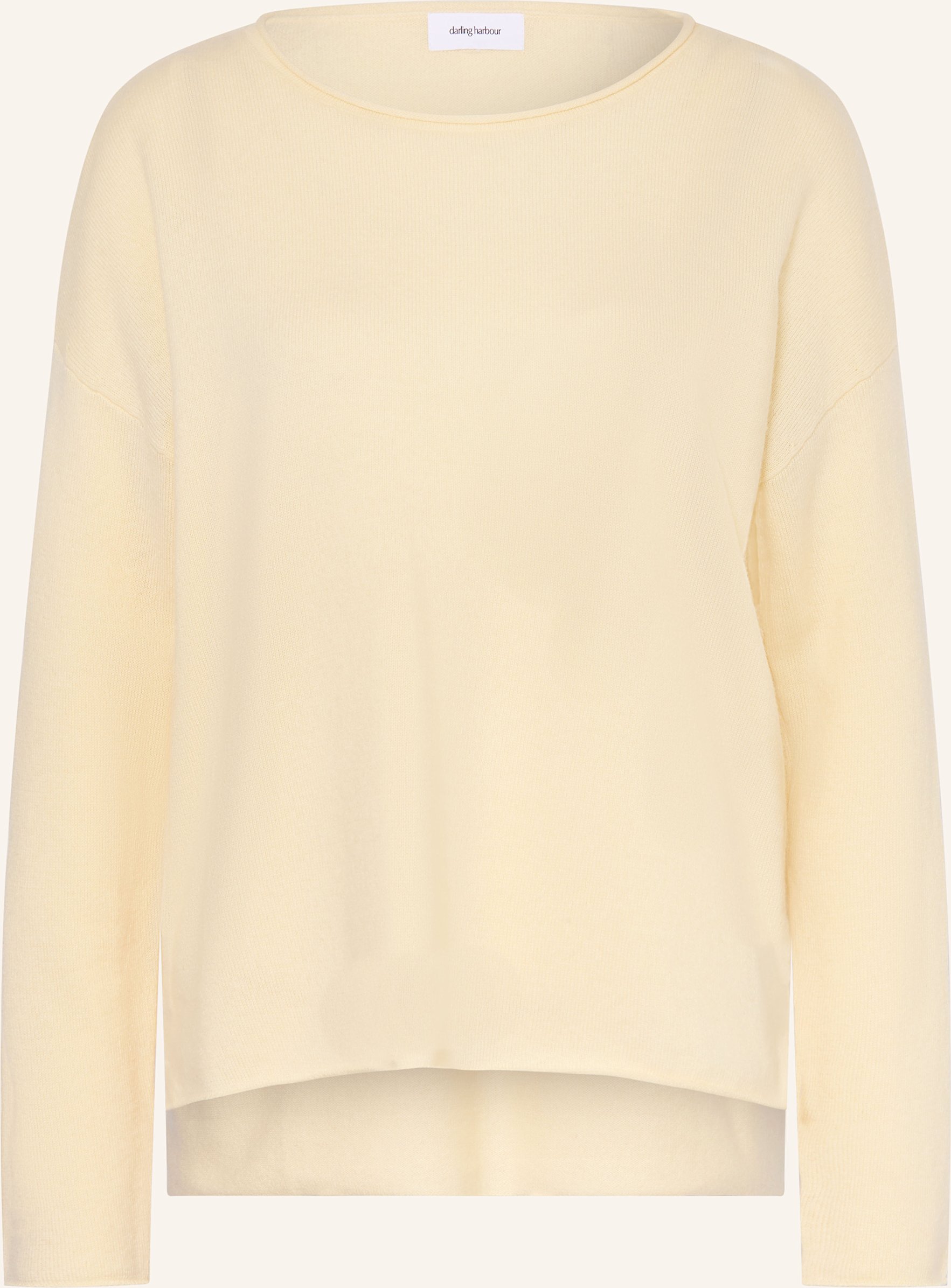Darling Harbour Cashmere-Pullover gelb