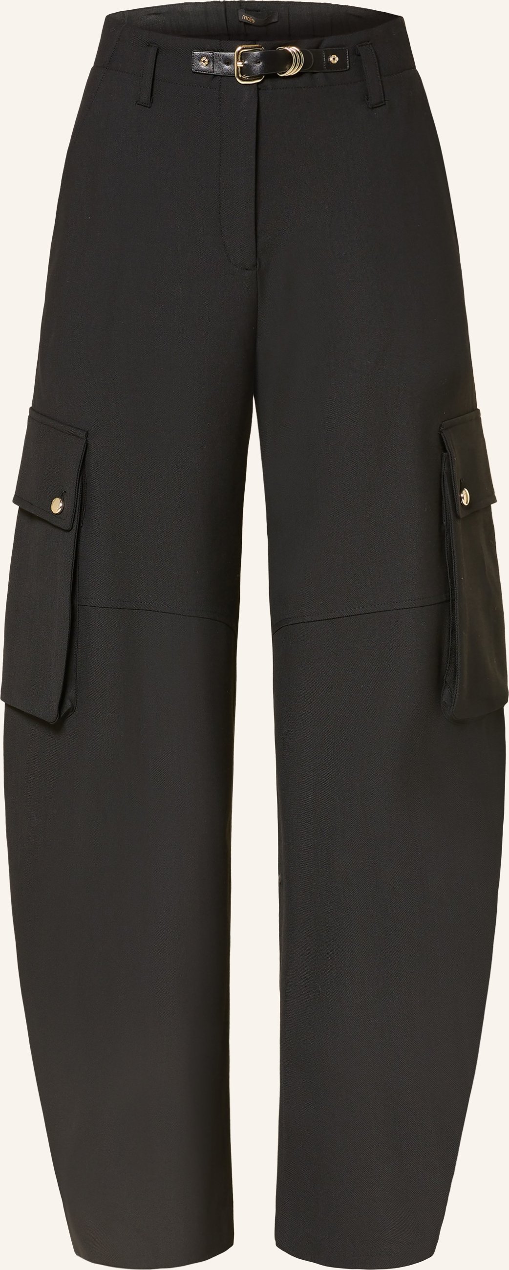 Maje Cargohose schwarz