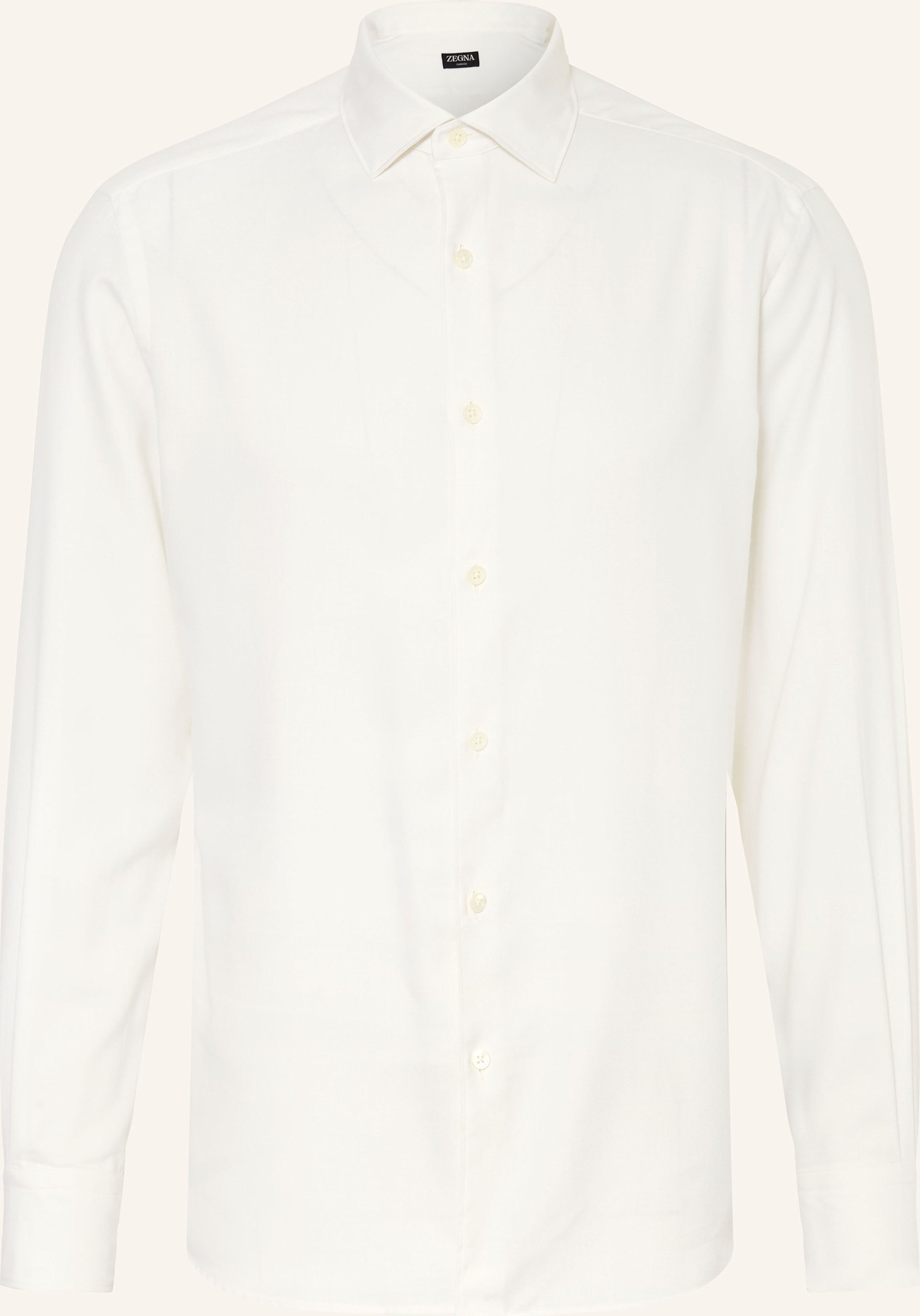 Thumbnail - Zegna Hemd Regular Fit weiss