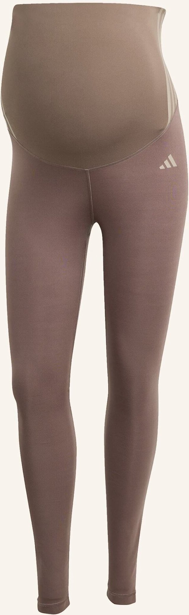 Adidas Optime Essentials Full-Length Leggings – Umstandsmode braun