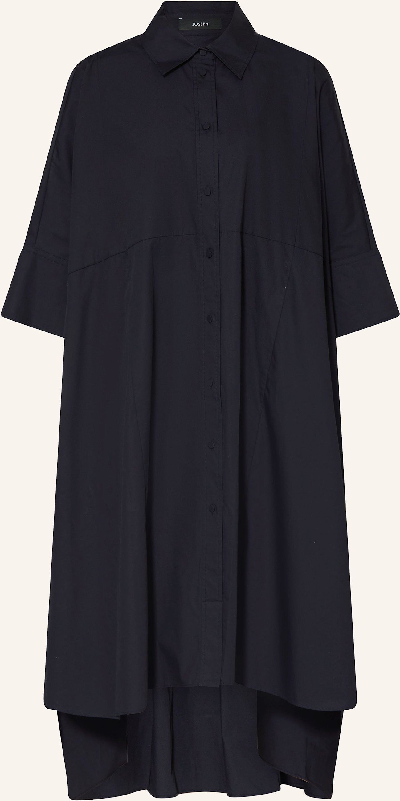 Thumbnail - Joseph Oversized-Hemdblusenkleid Dania Mit 3/4-Arm blau