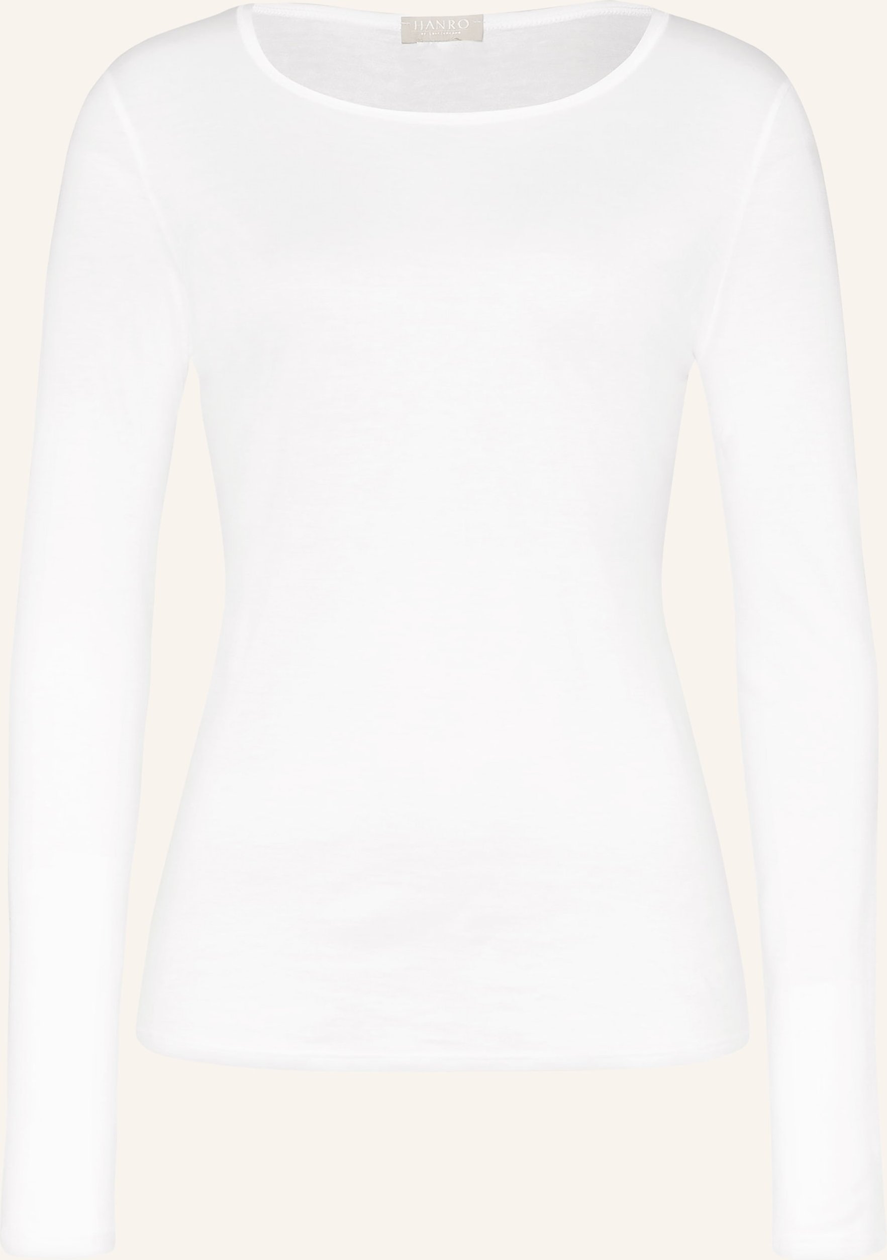 Hanro Longsleeve Ultralight weiss