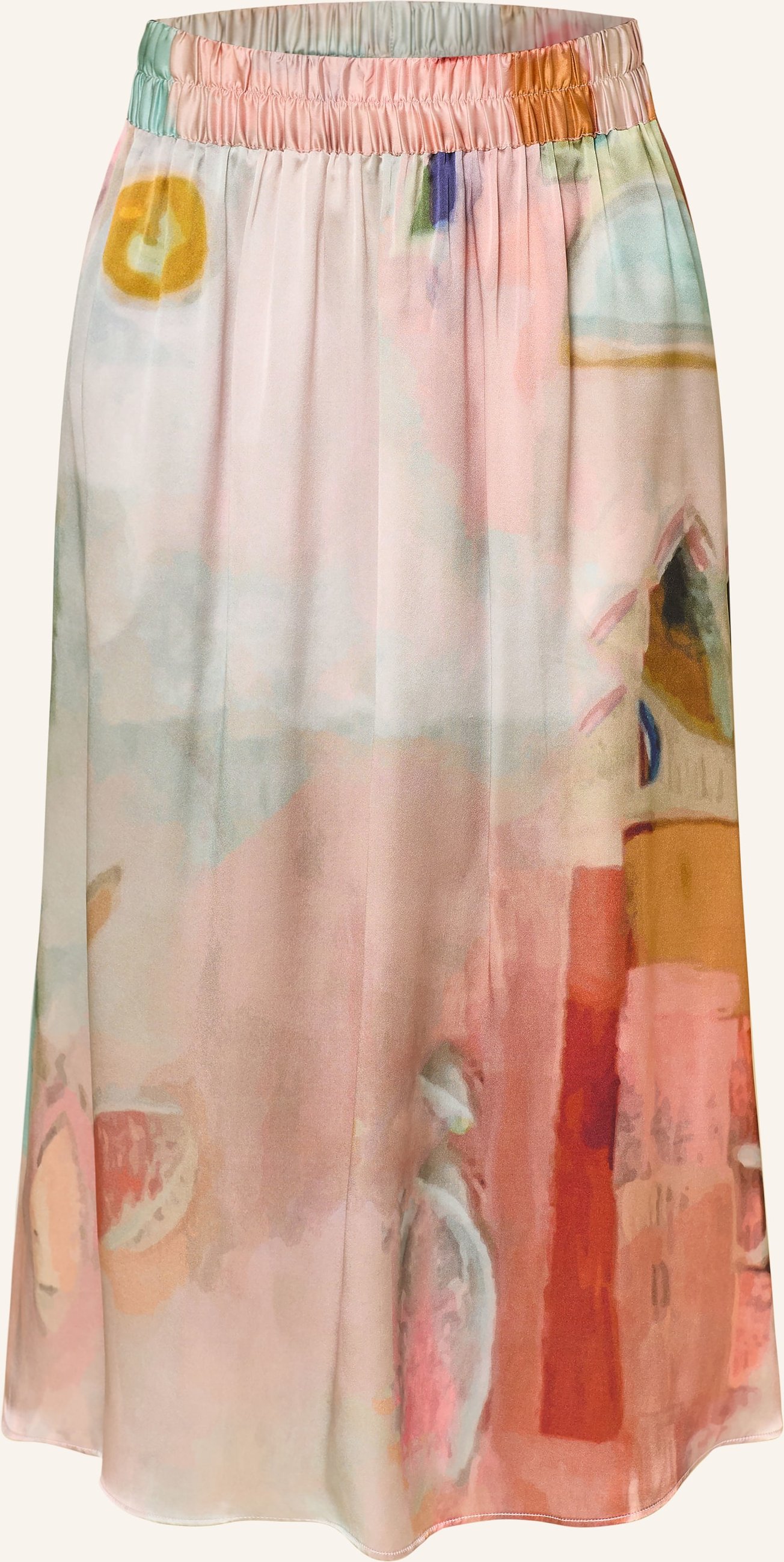 (The Mercer) N.Y. Seidenrock rosa