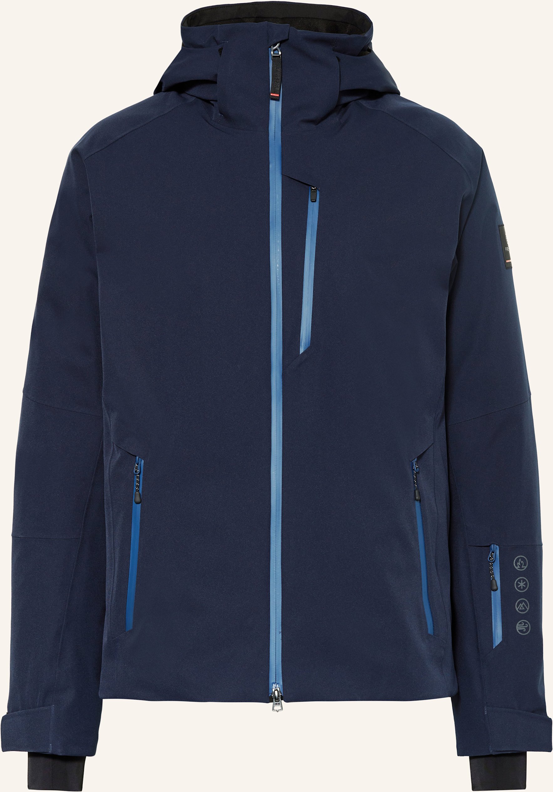 Fire+Ice Skijacke eason3-T blau