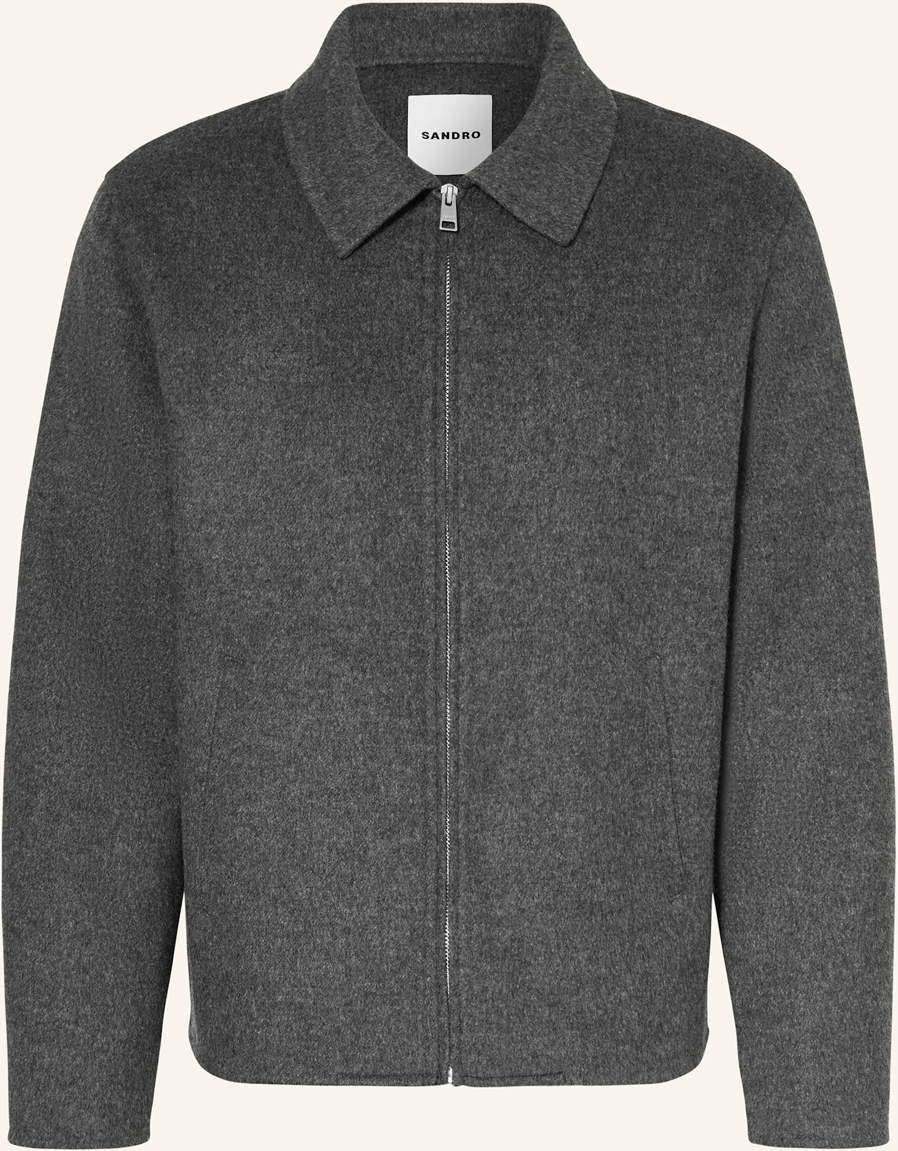 Sandro Jacke grau