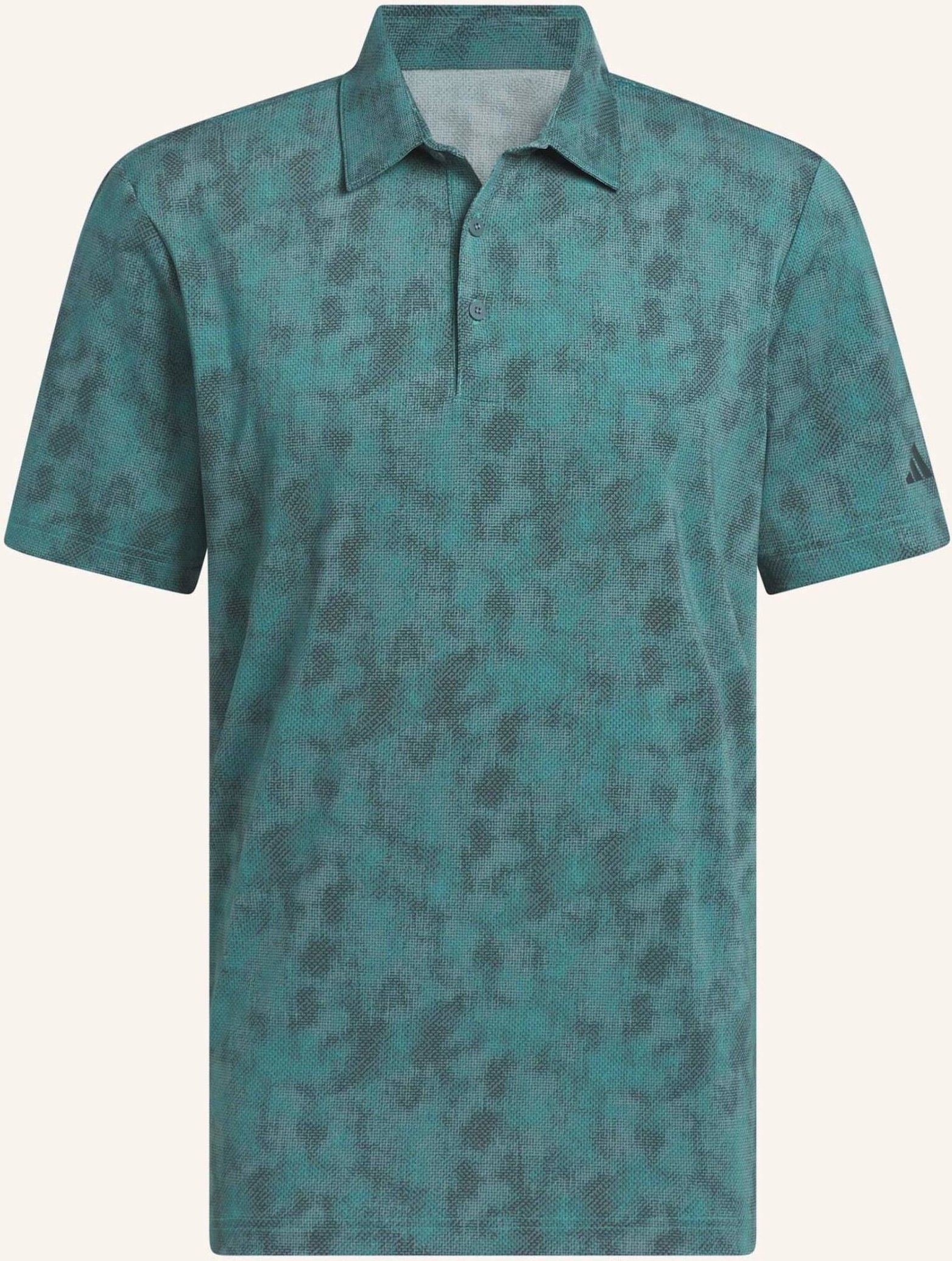 Adidas ultimate365 Textured Poloshirt Mit Print gruen