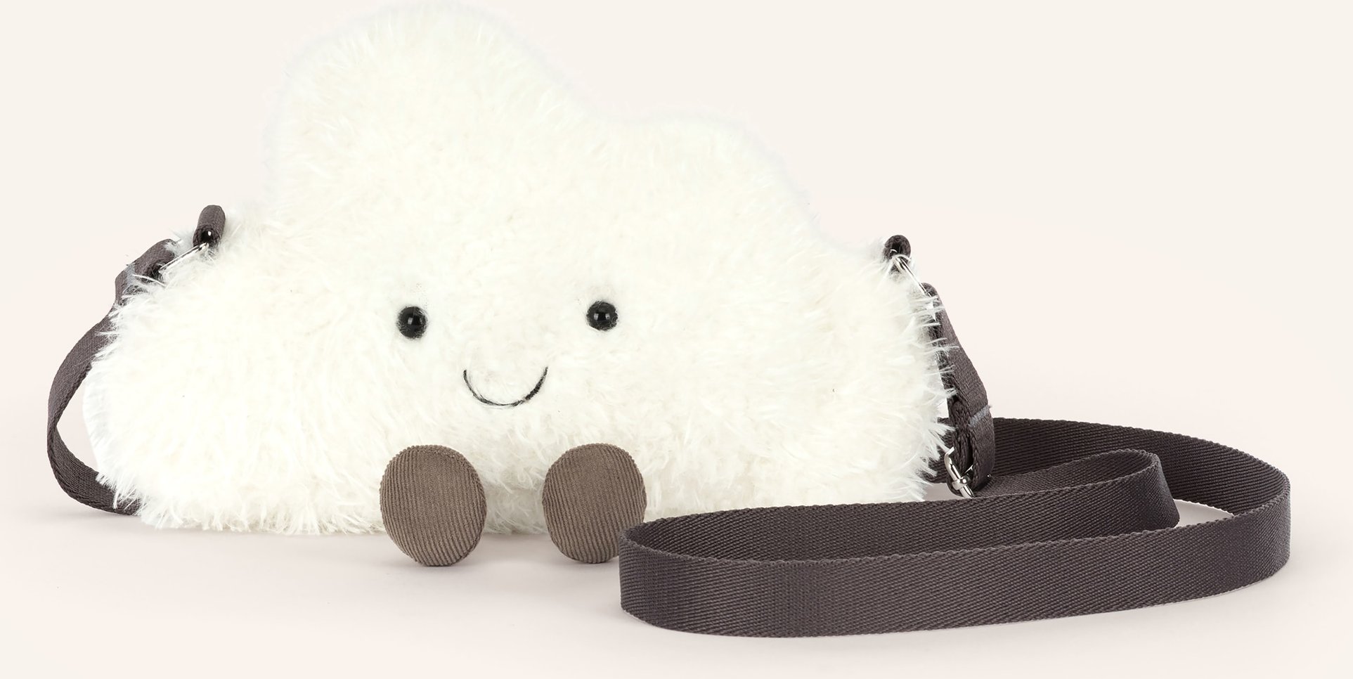 Jellycat Umhängetasche Amuseables Stratto Cloud weiss