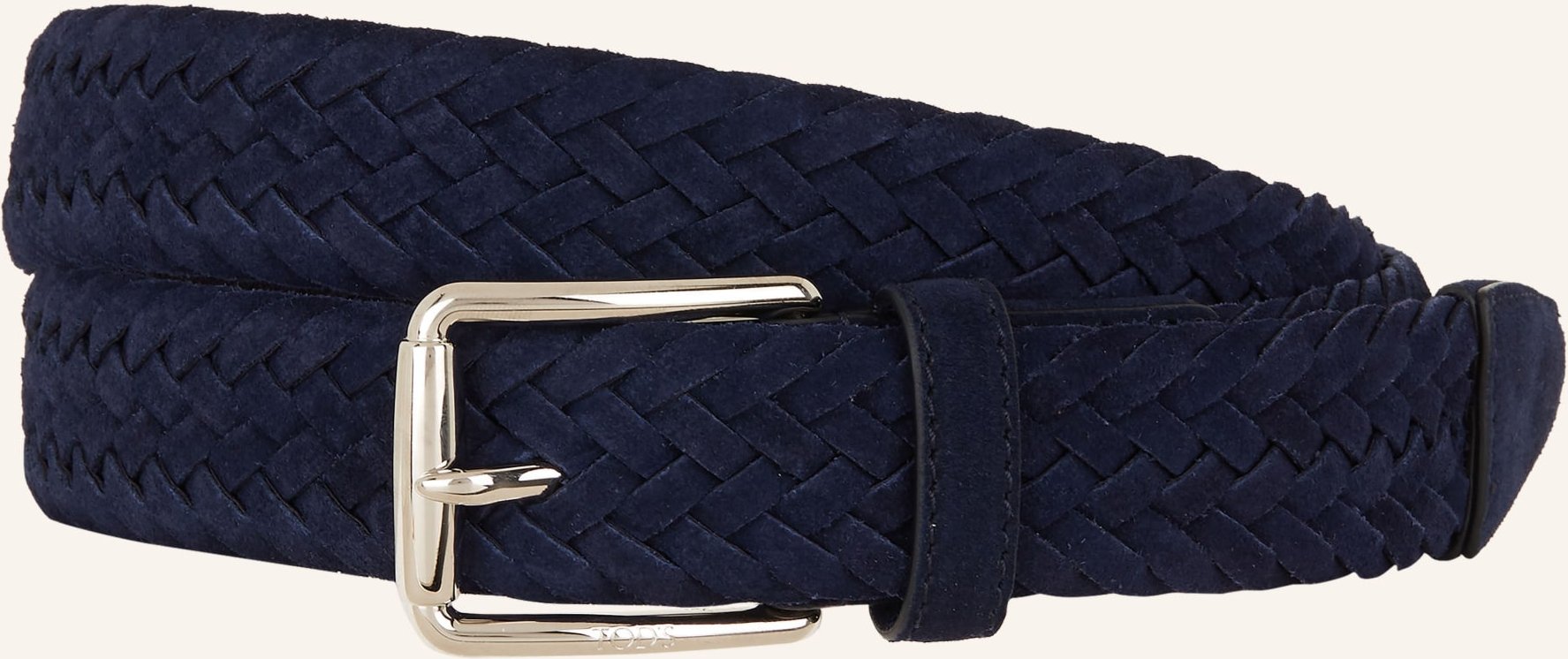 Tod's Flechtgürtel blau