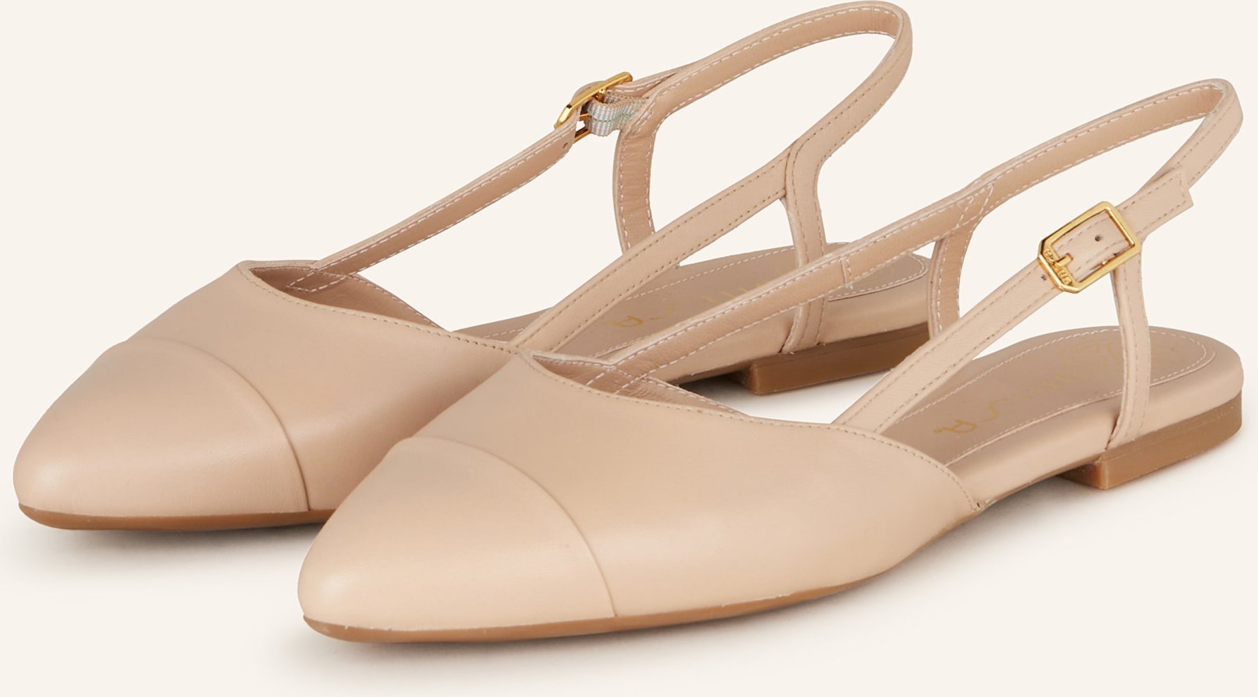 Unisa Slingballerinas Asley beige