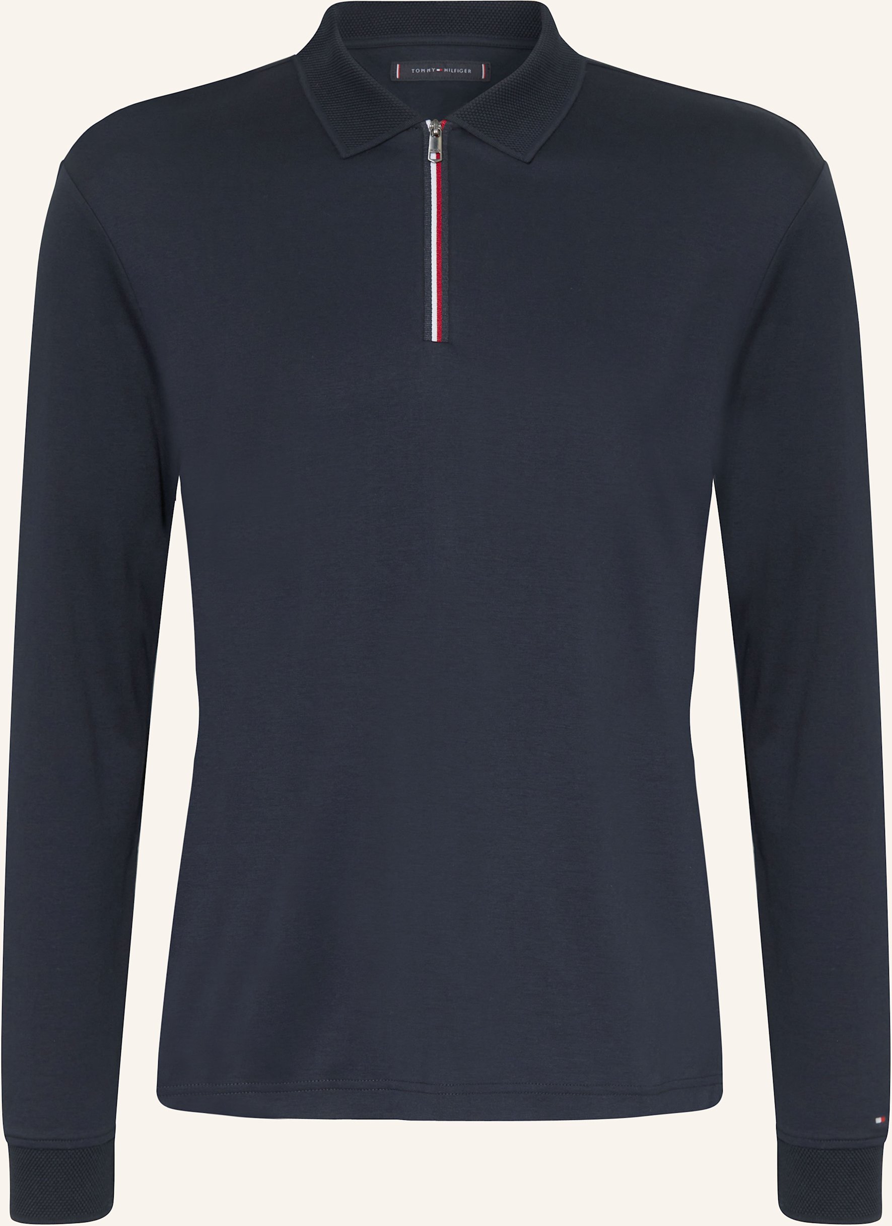 Tommy Hilfiger Jersey-Poloshirt Regular Fit blau