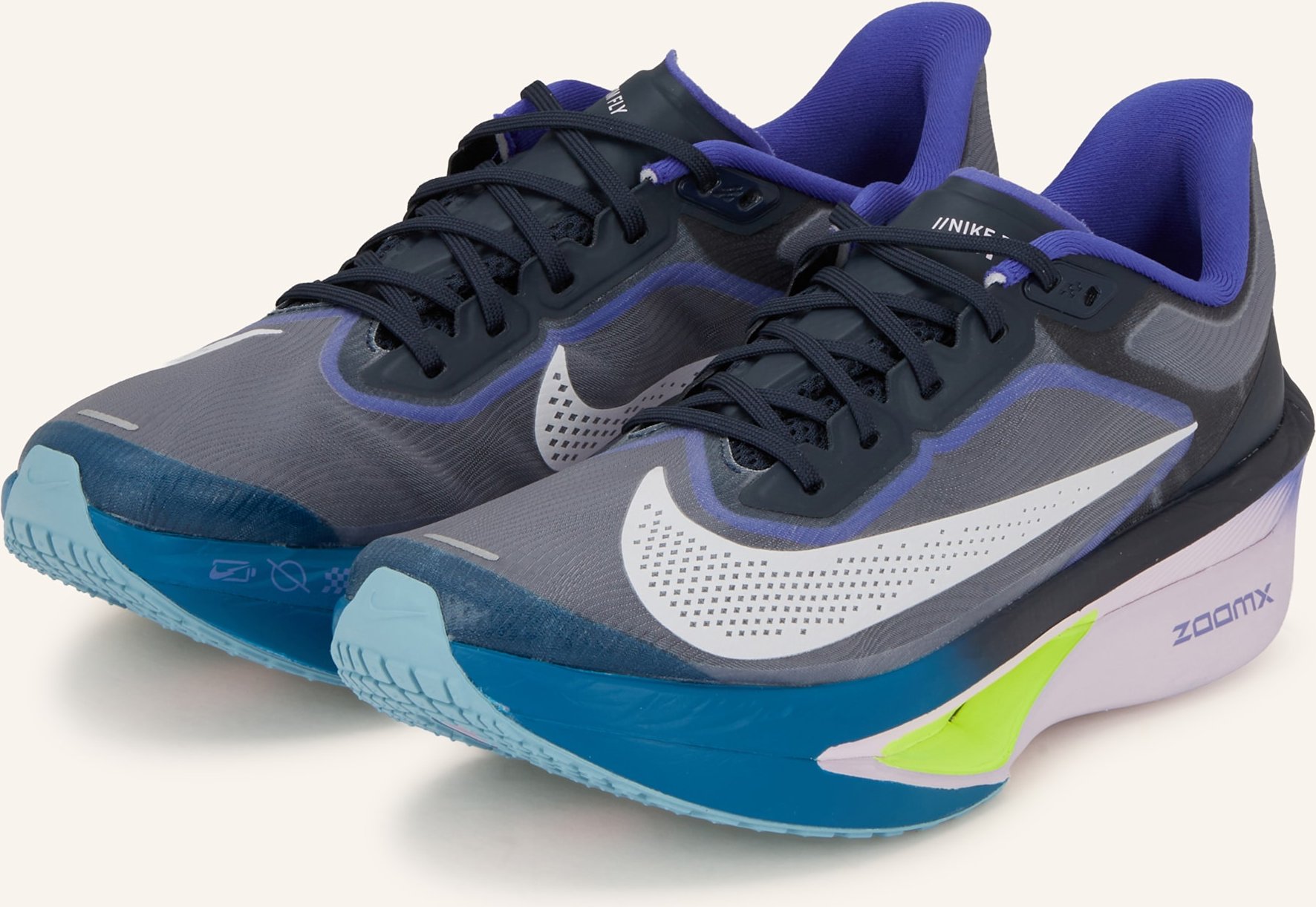 Nike Laufschuhe Zoom Fly 6 blau