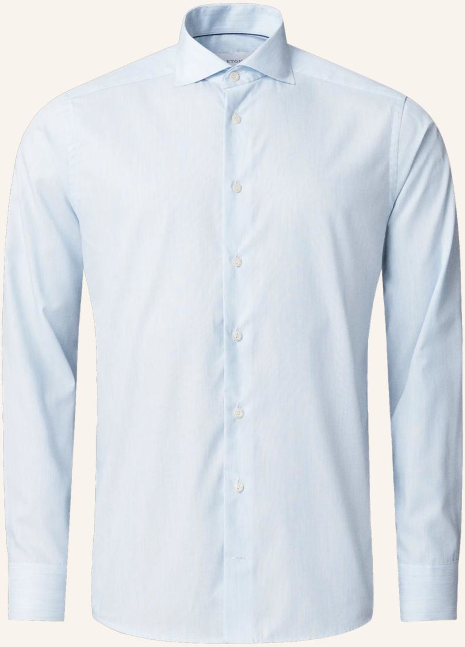 Eton Fine Twill-Hemd Contemporary Fit blau