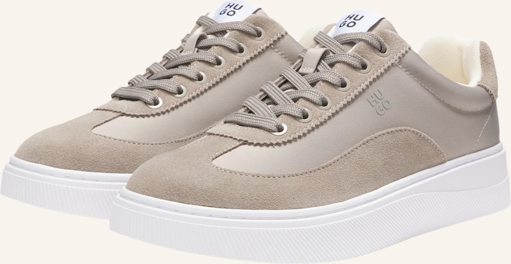 Thumbnail - Hugo Turnschuh Lyzz_Tenn_Stsd beige