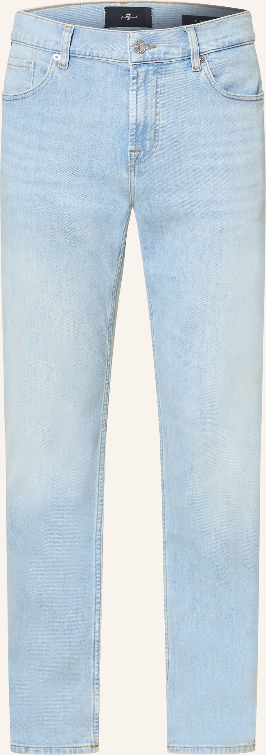 7 For All Mankind Jeans Slimmy Slim Fit blau