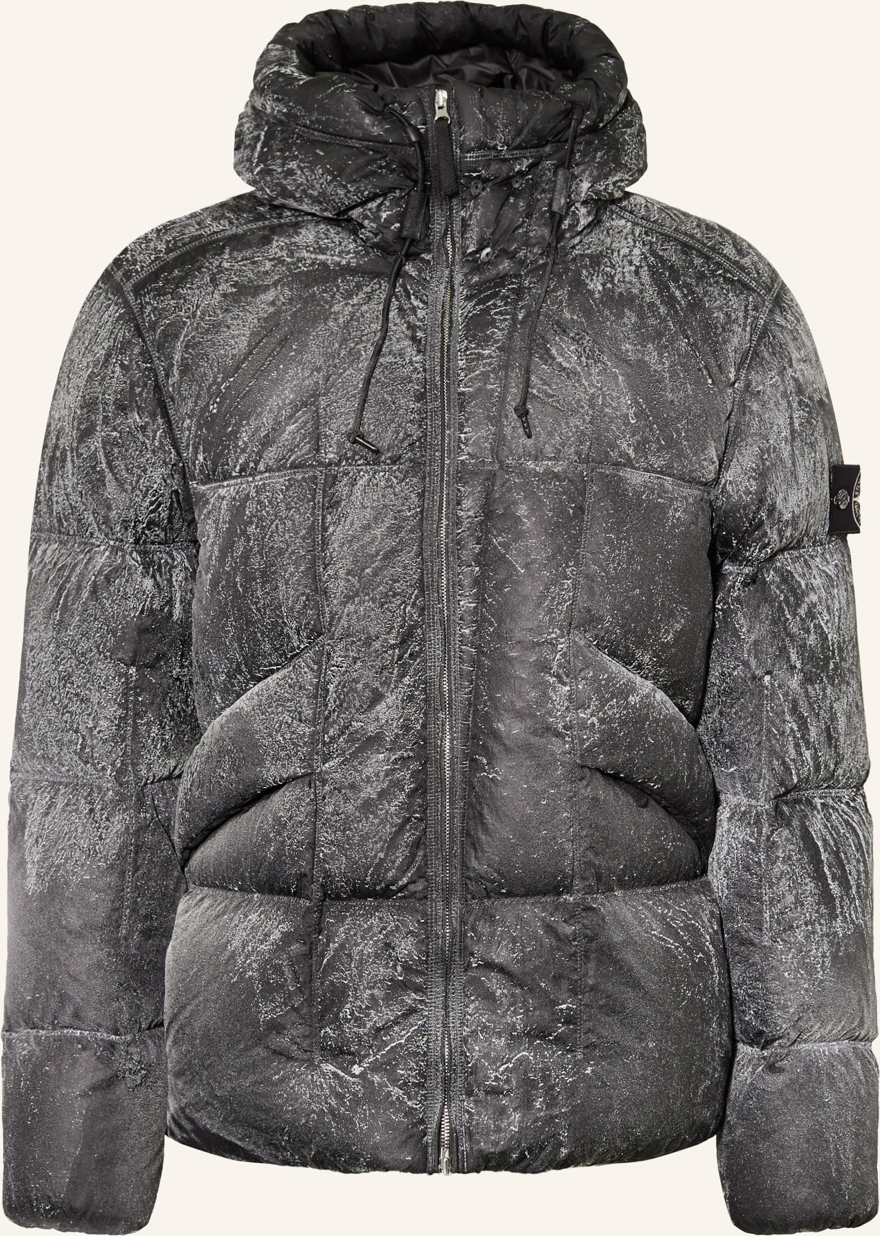 Stone Island Daunenjacke schwarz