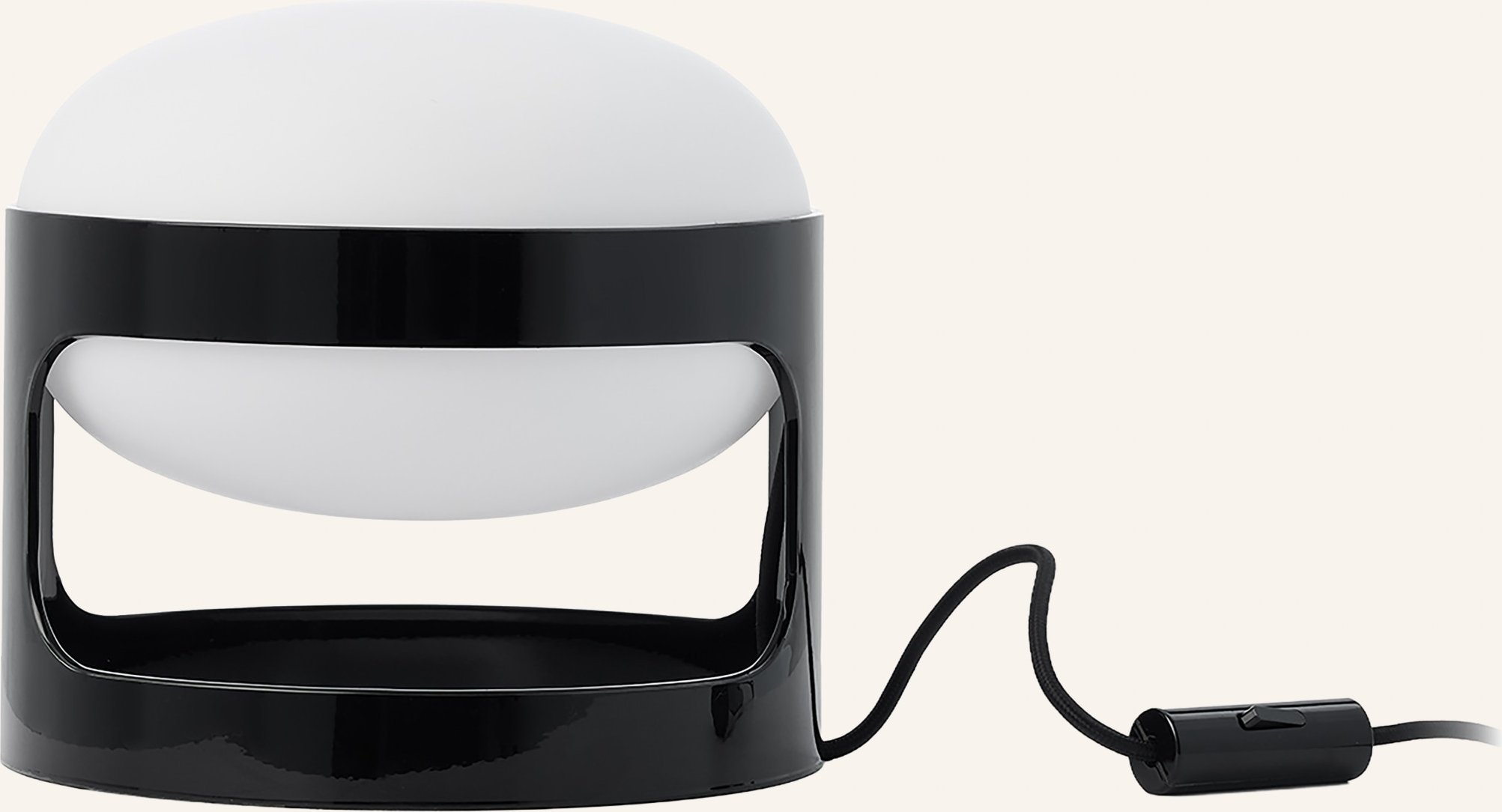 Kartell Tischleuchte kd28 schwarz