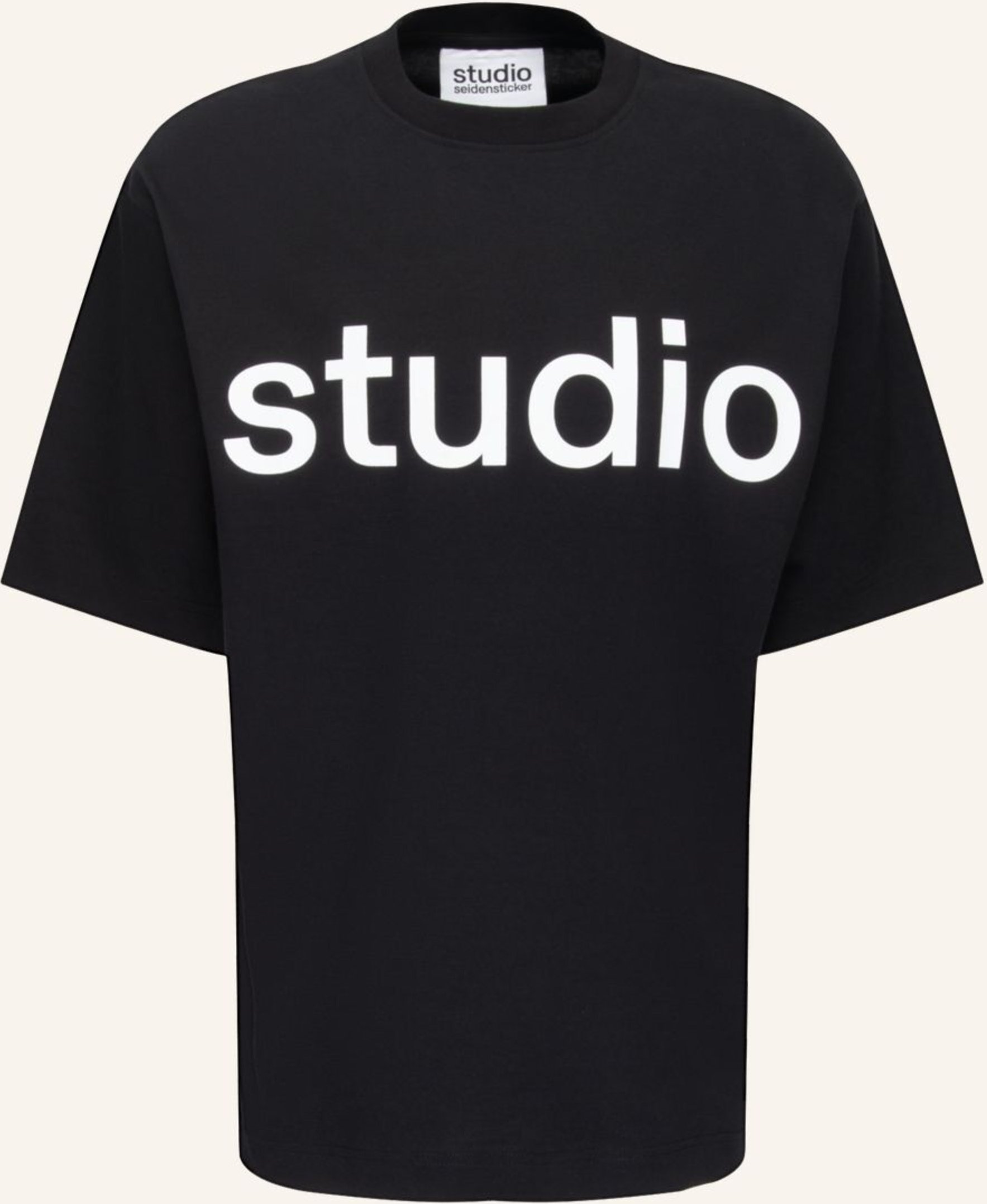 Studio Seidensticker T-Shirt Oversized schwarz