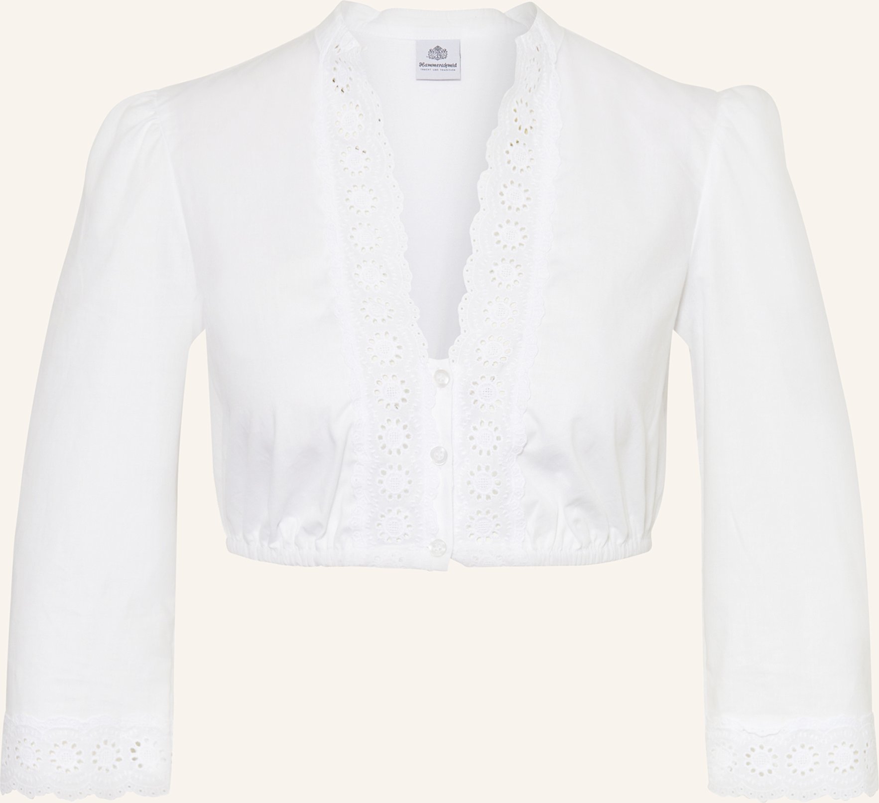 Hammerschmid Dirndlbluse Fanny weiss